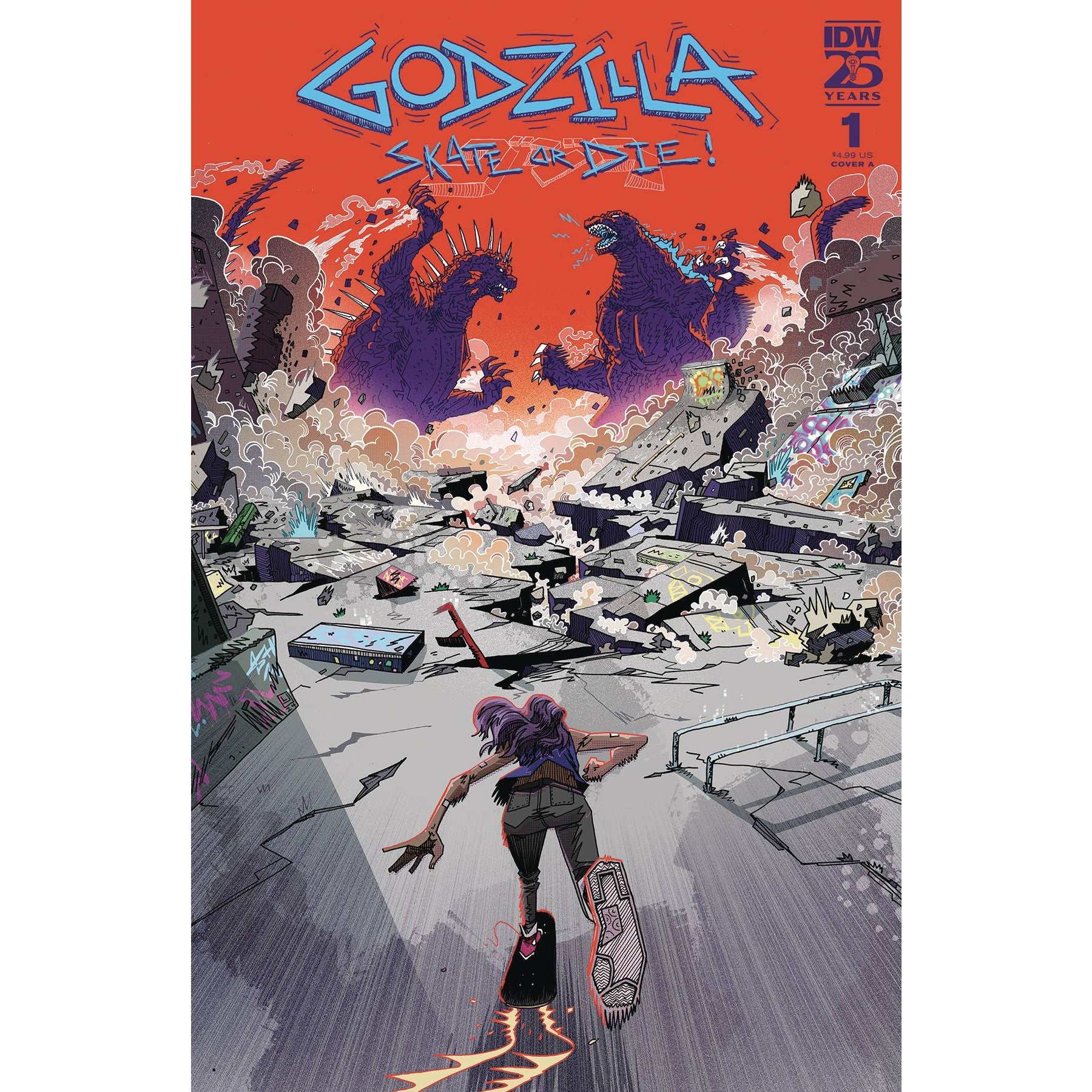 Godzilla: Skate Or Die #3 