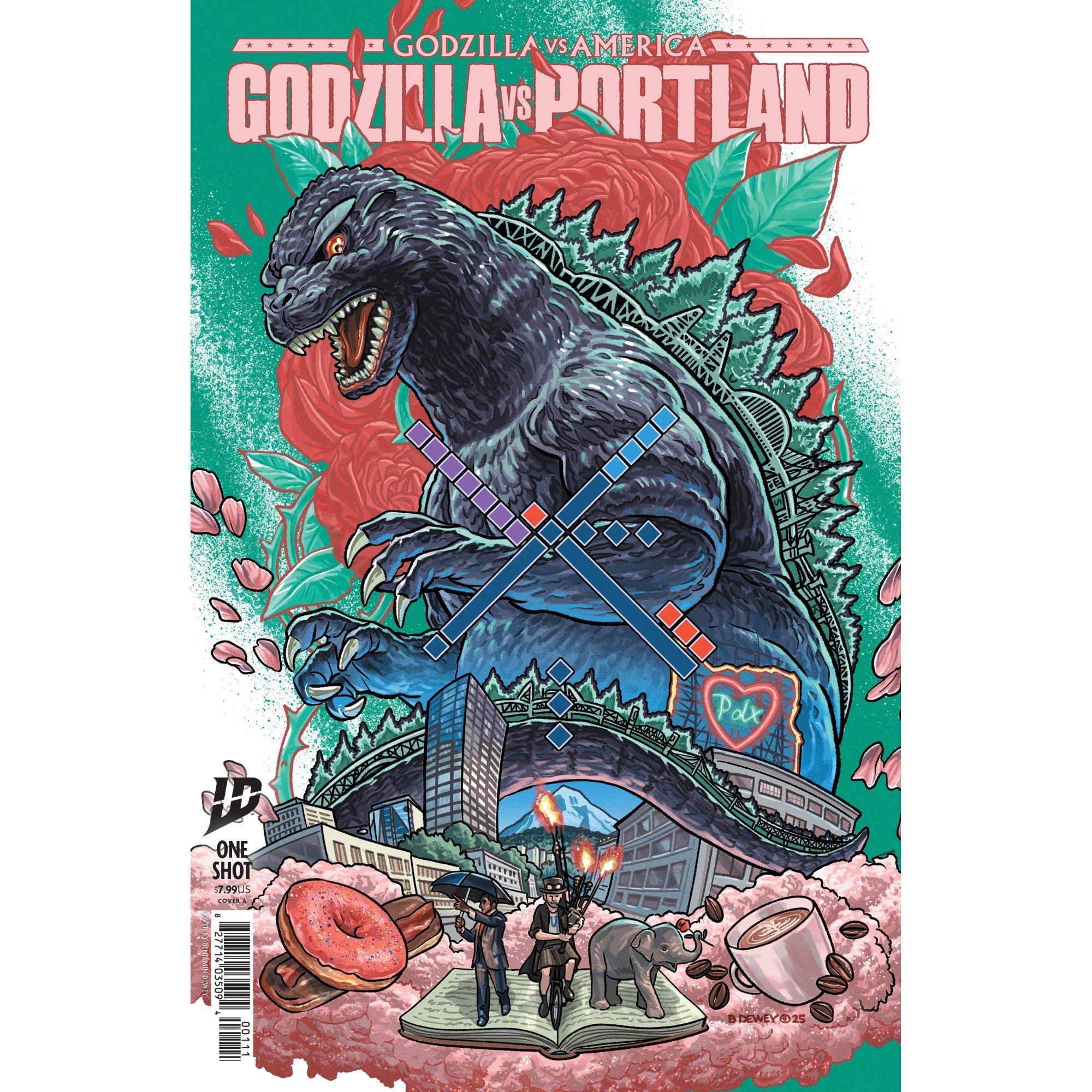 Godzilla Vs. Portland #1