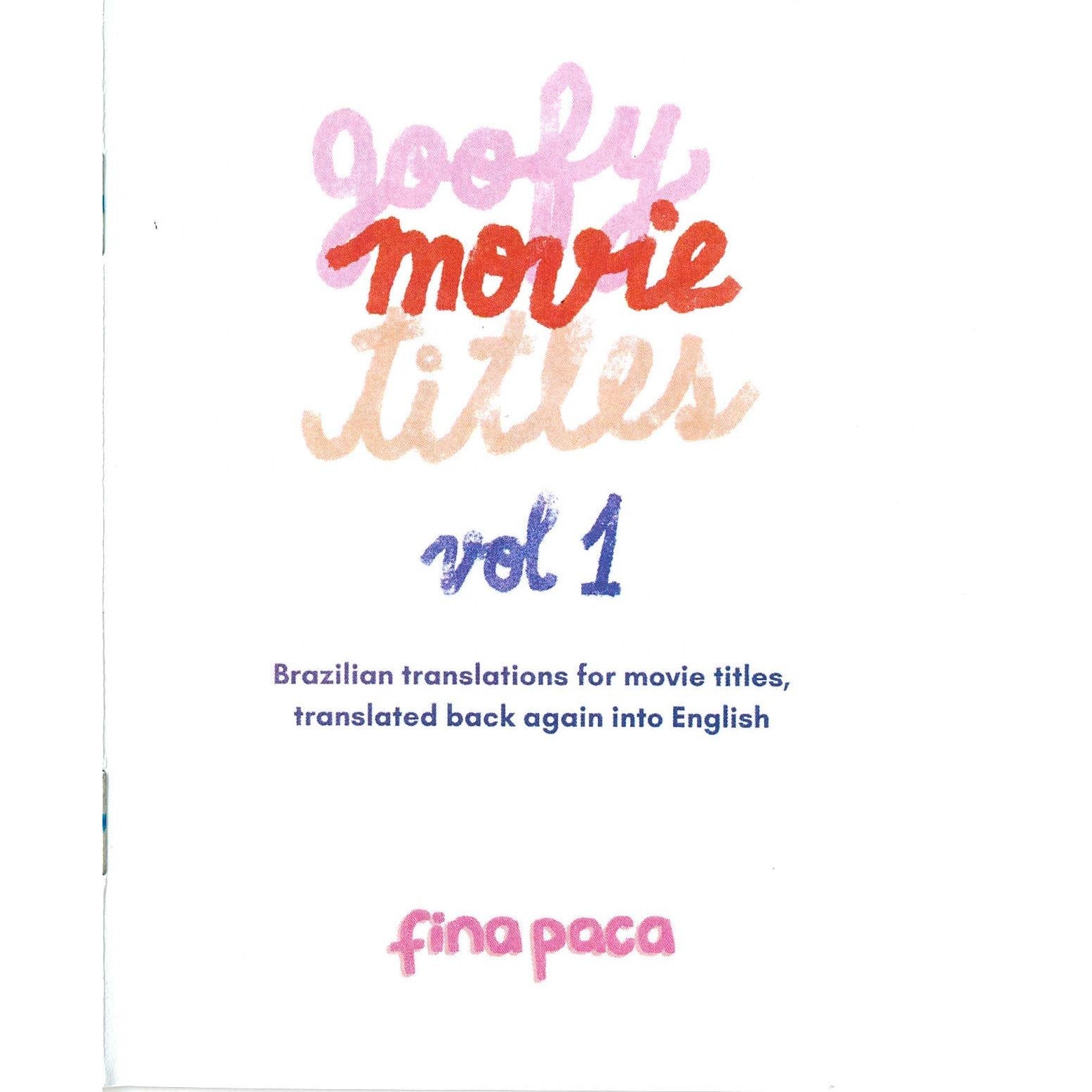 Goofy Movie Titles Vol. 1