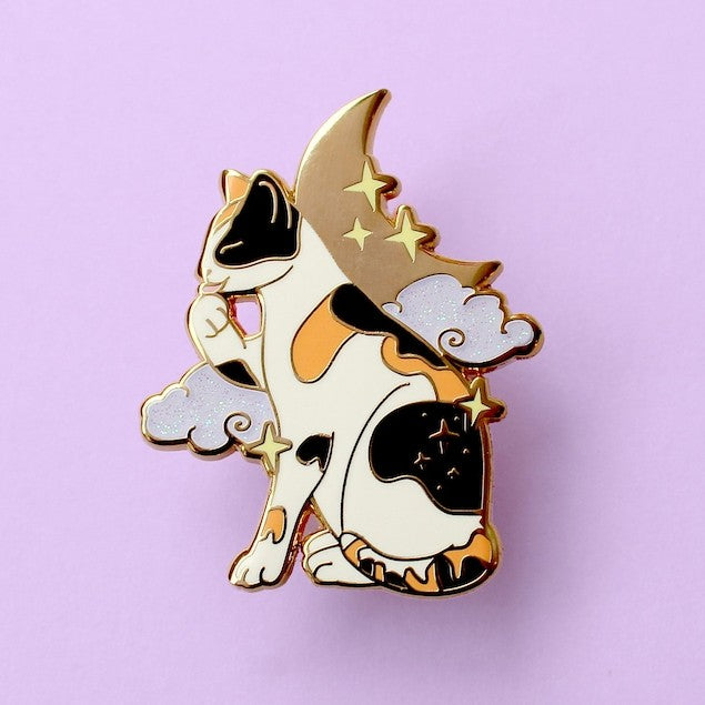 Calico Cat Enamel Pin