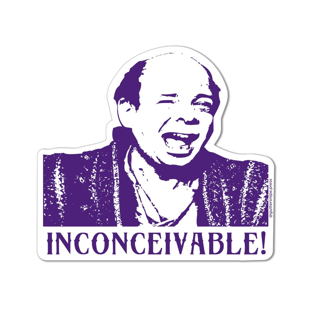 Inconceivable Sticker – Atomic Books