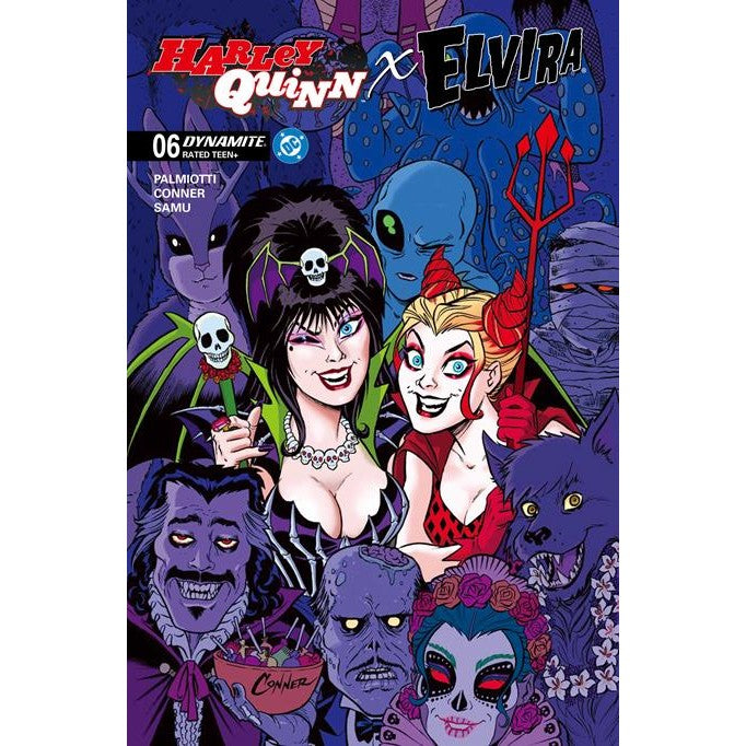 Harley Quinn X Elvira #6 