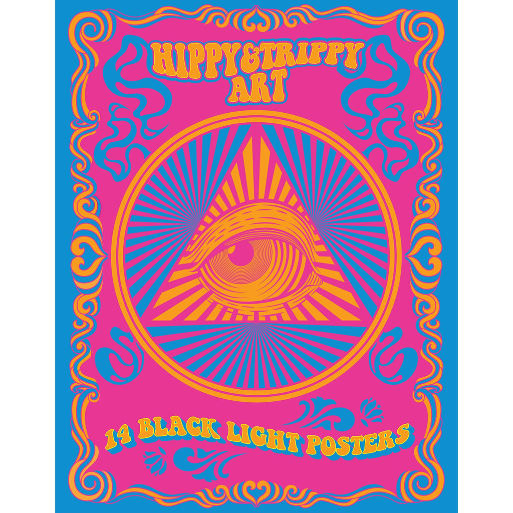 Hippy And Trippy Art: 14 Black Light Posters – Atomic Books