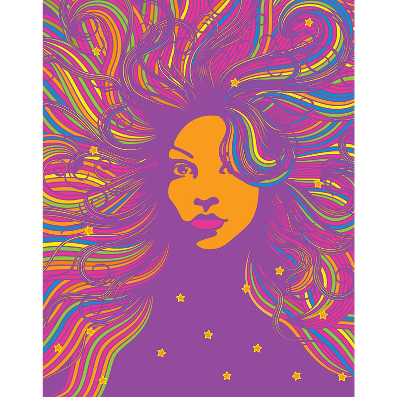 Hippy And Trippy Art: 14 Black Light Posters 