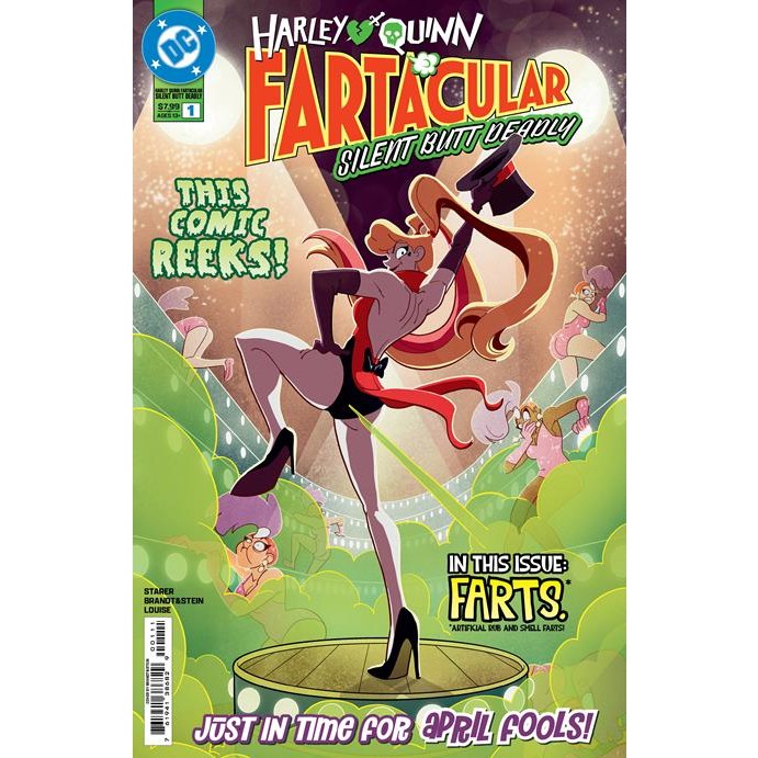 Harley Quinn Fartacular Silent Butt Deadly #1