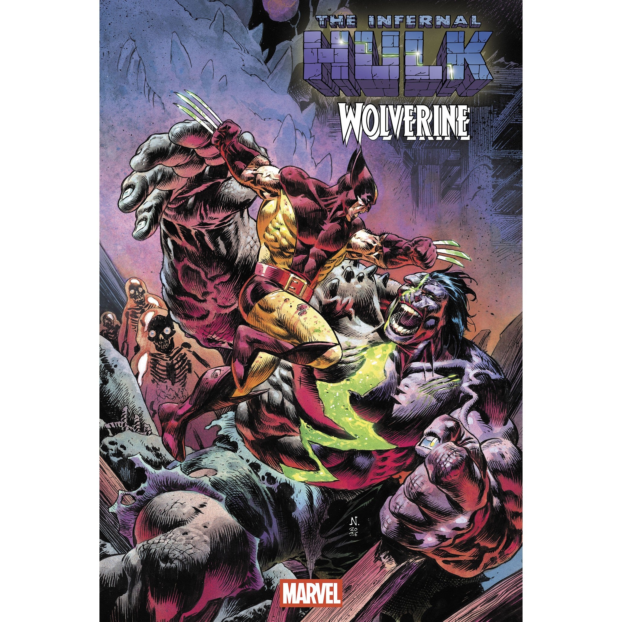The Infernal Hulk Vs. Wolverine #1