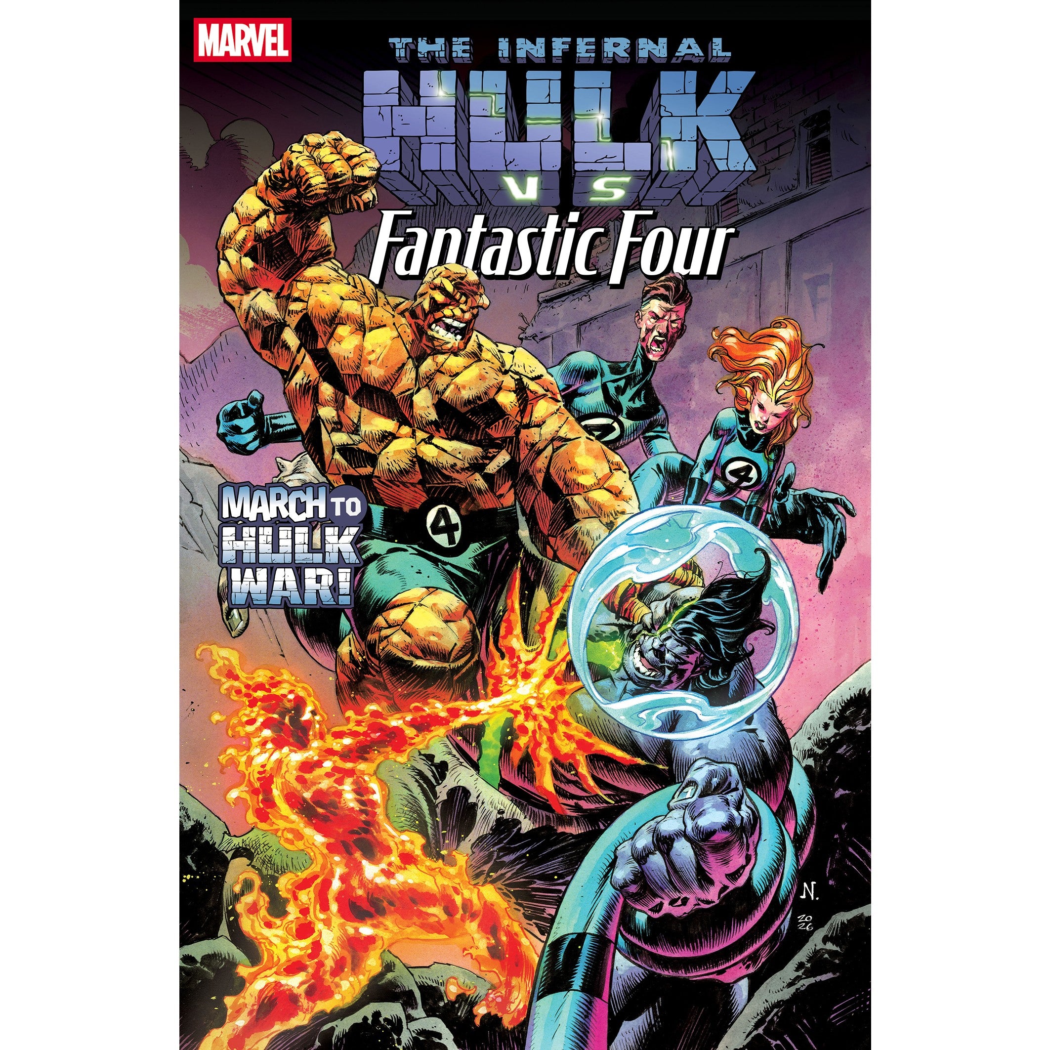 Infernal Hulk Vs. Fantastic Four #1
