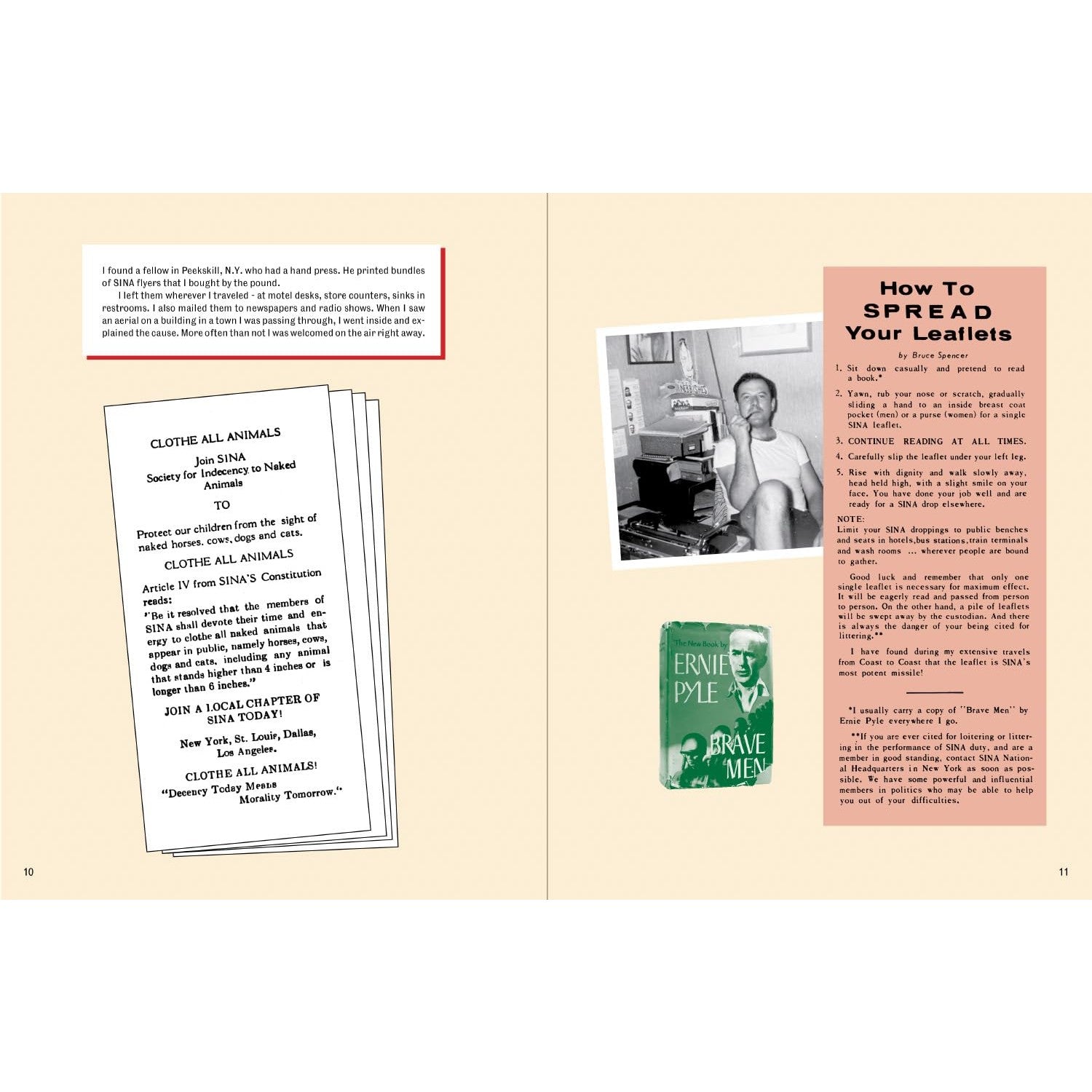 Inside SINA: The Society for Indecency to Naked Animals [PRE-ORDER 05/19]