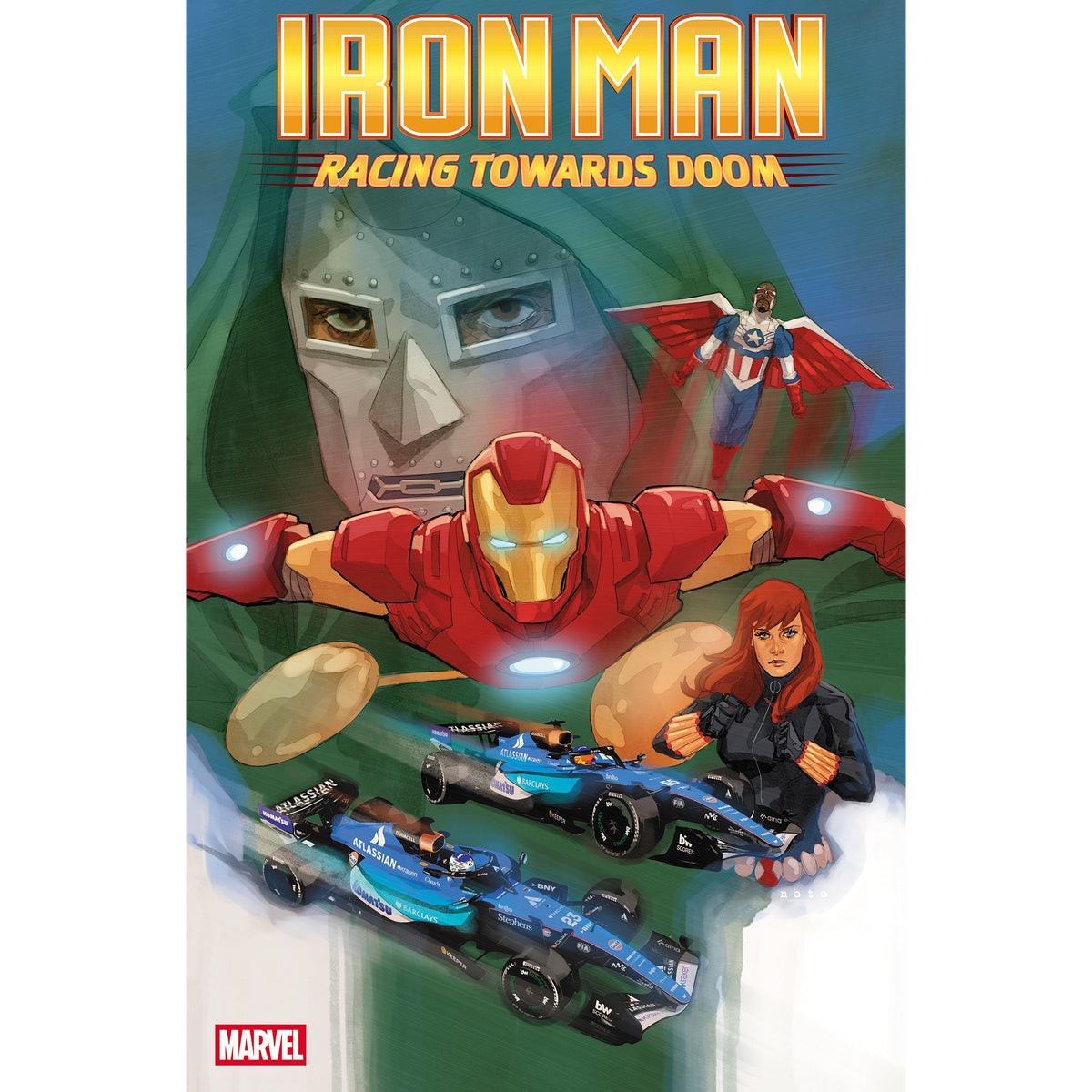 Iron Man Racing Towards Doom #1