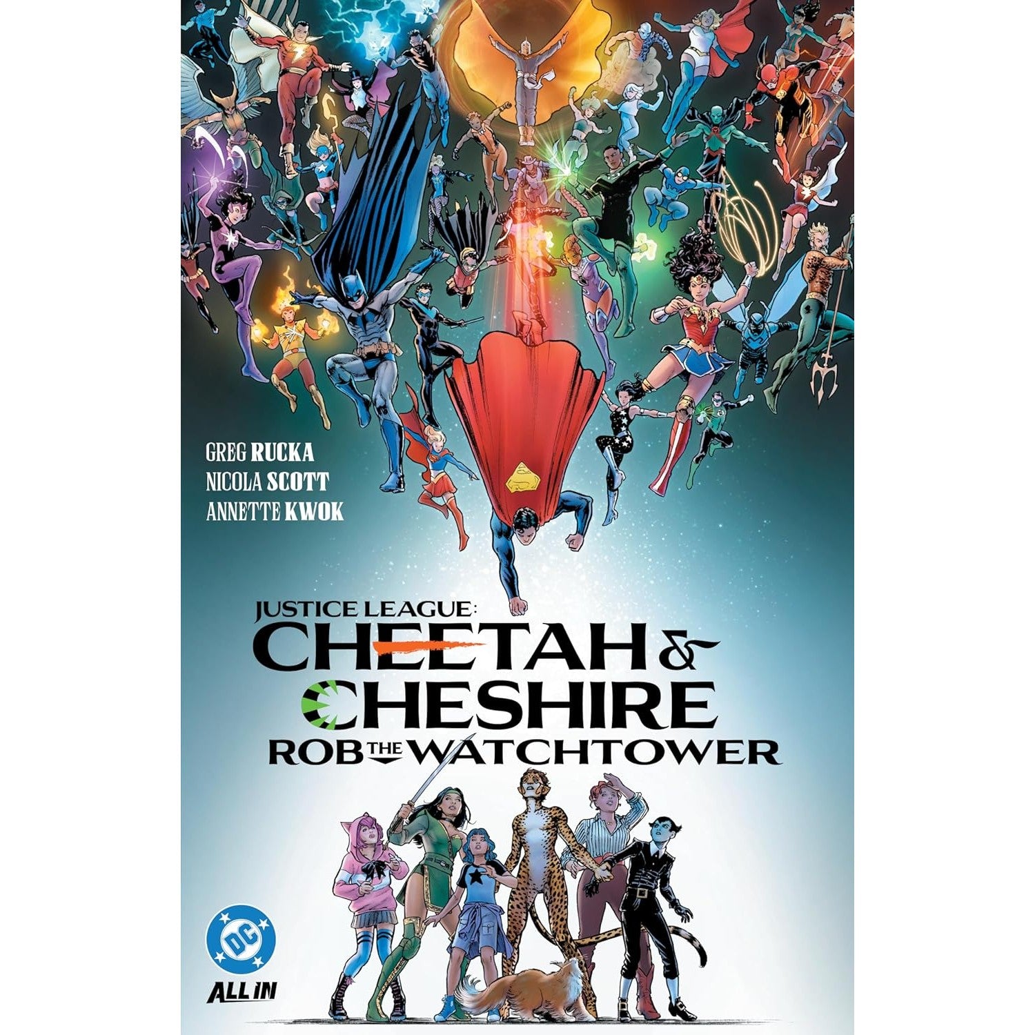Justice League: Cheetah And Cheshire Rob the Watchtower