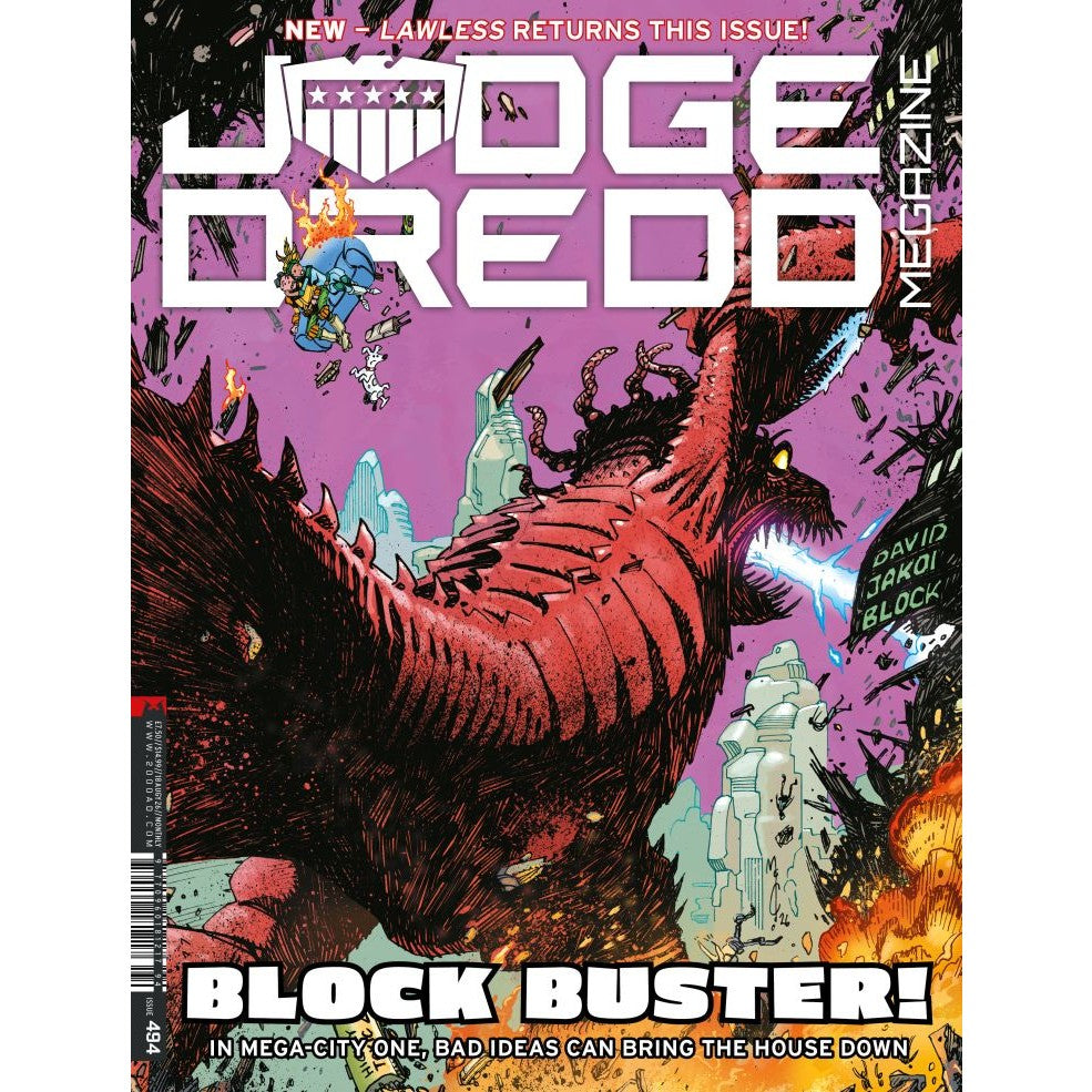 Judge Dredd Megazine #494