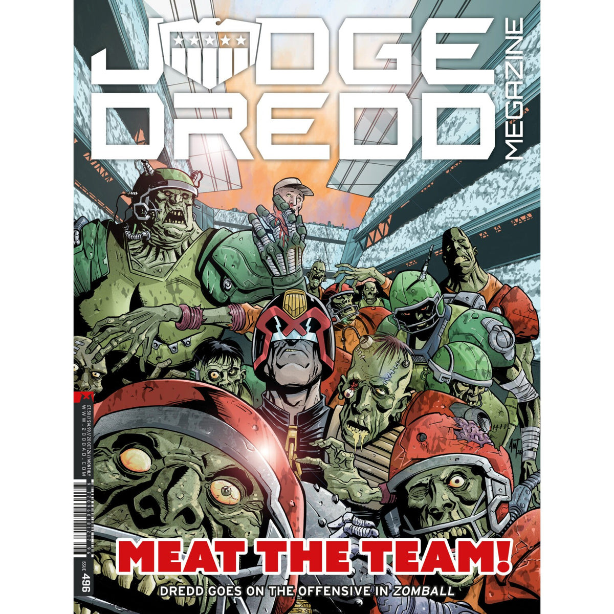 Judge Dredd Megazine #496