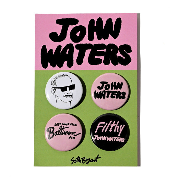 John Waters Pin Set