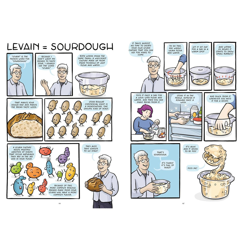 Let's Make Bread!: A Comic Book Cookbook