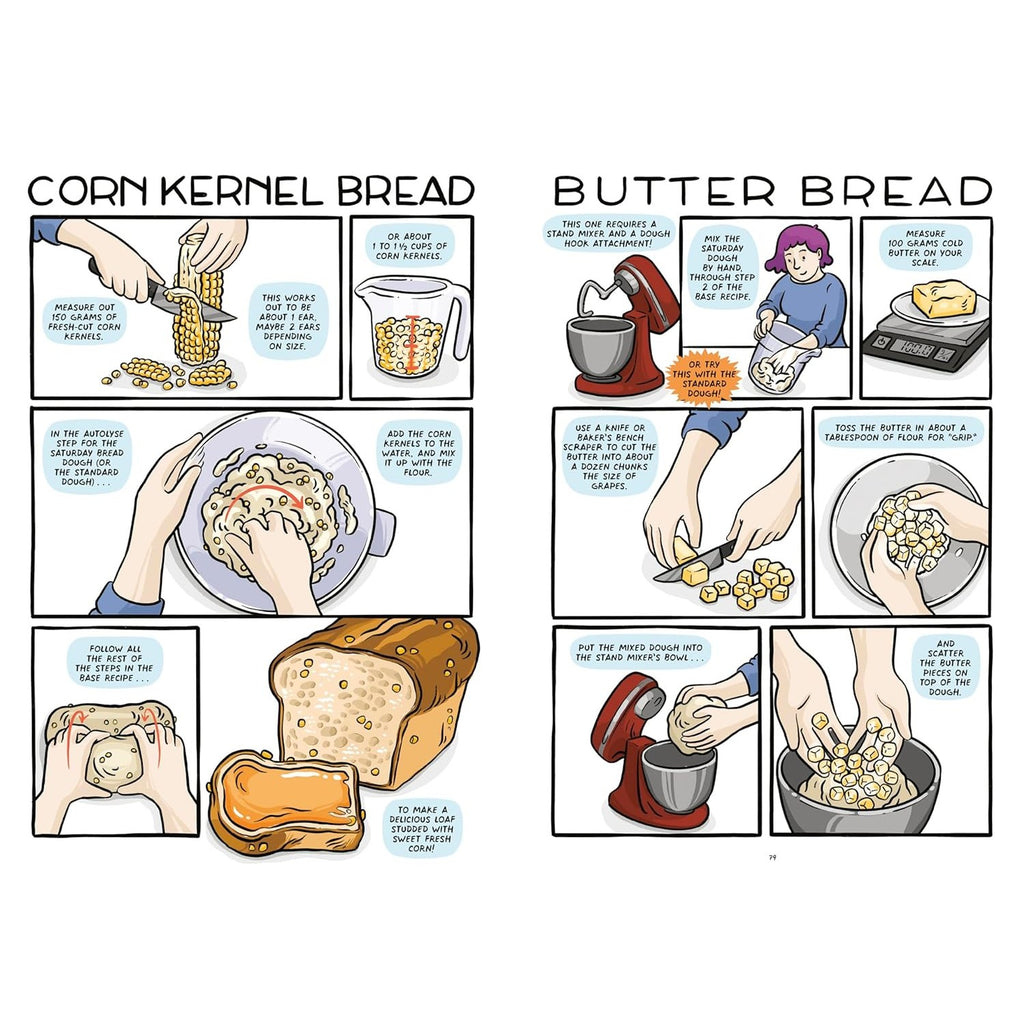 Let's Make Bread!: A Comic Book Cookbook