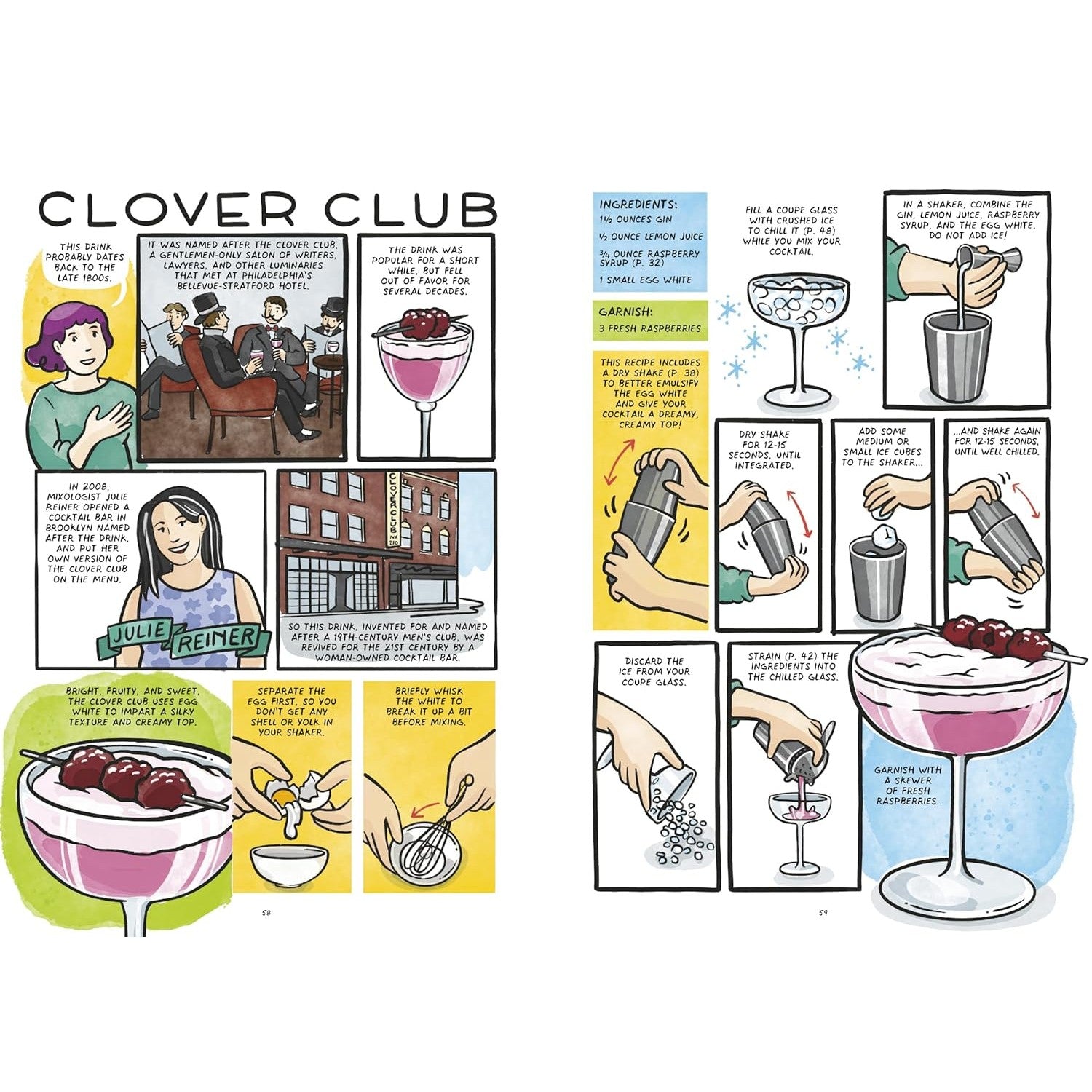 Let's Make Cocktails!: A Comic Book Cocktail Book