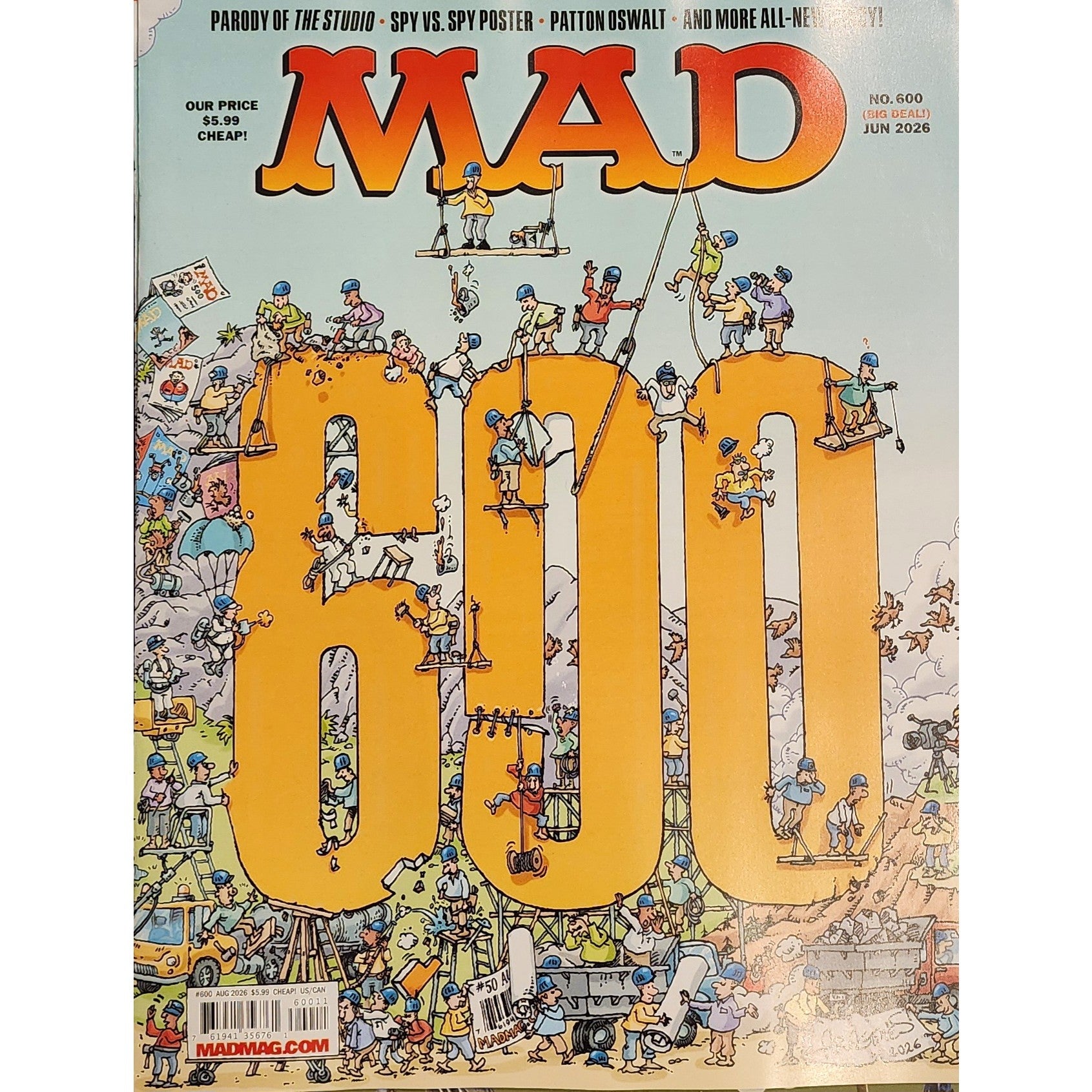 MAD Magazine #600