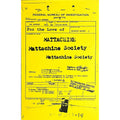 For the Love of Mattachine Society 