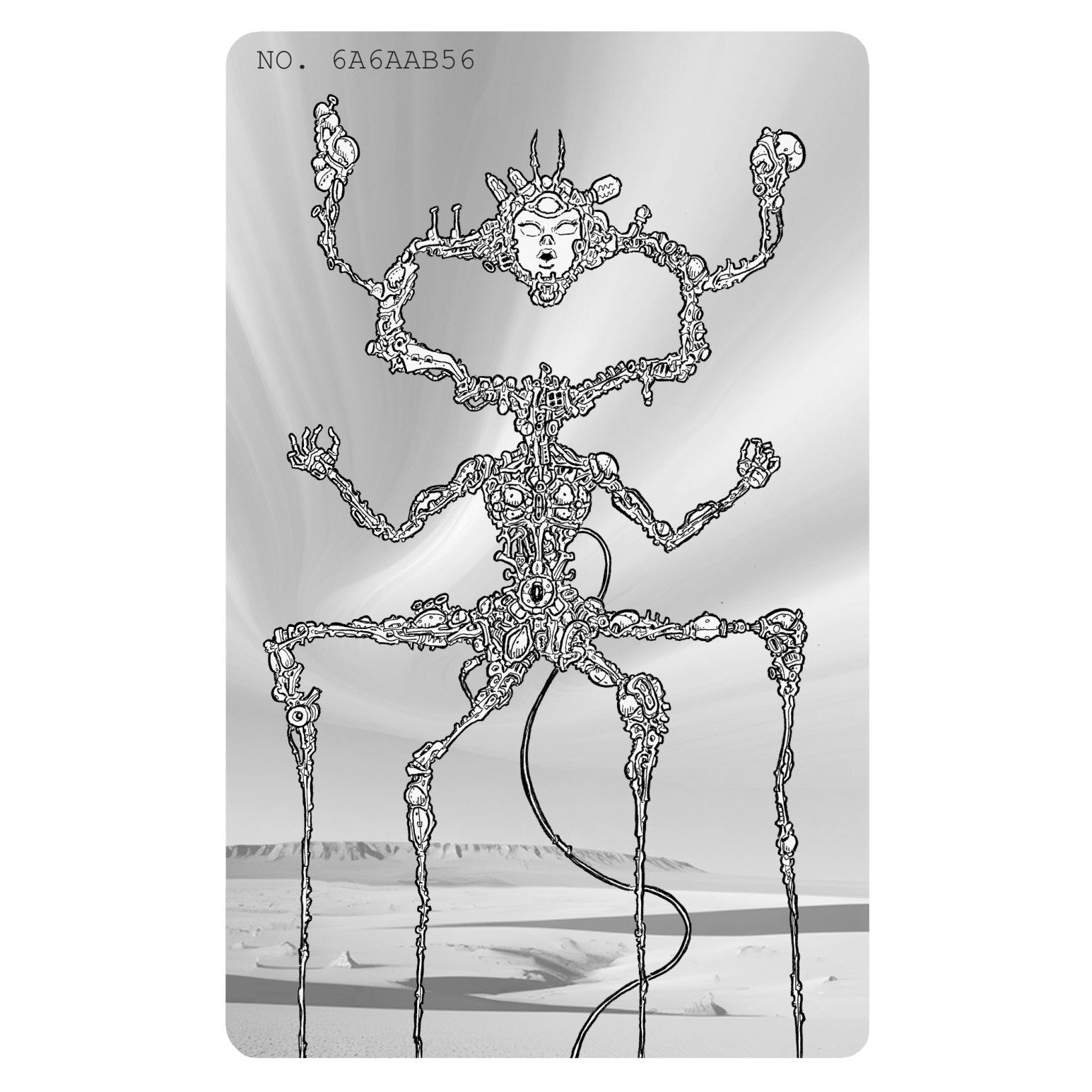 Mechanical Stilt-Women of Mars 