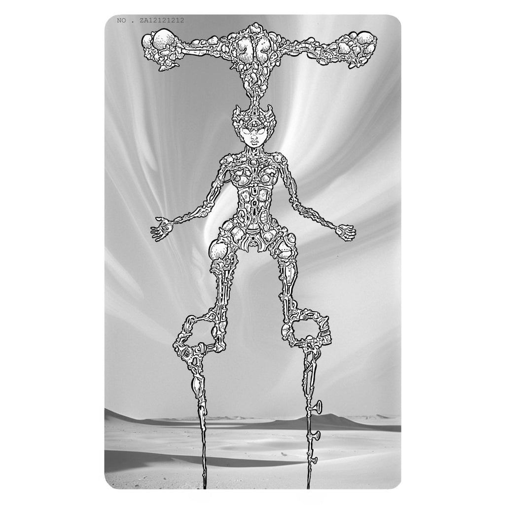 Mechanical Stilt-Women of Mars 