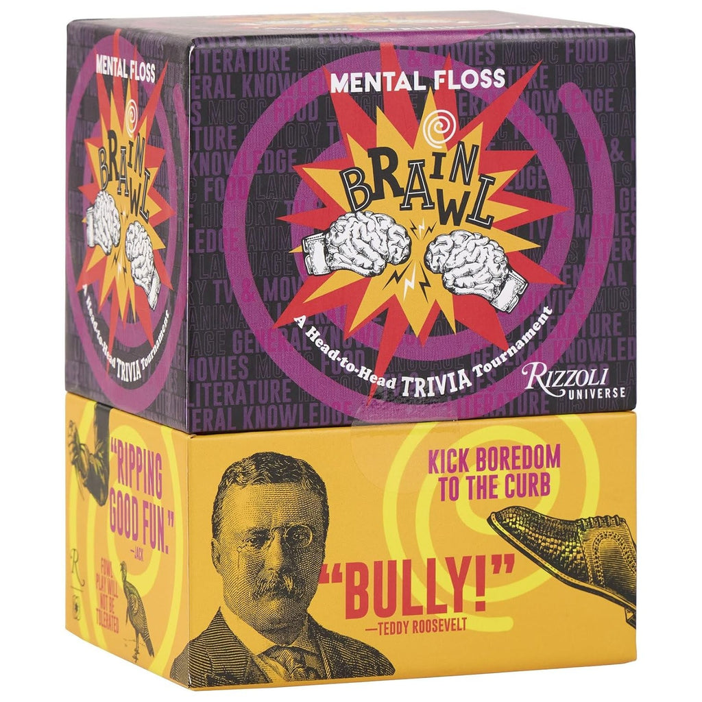 Mental Floss Brain Brawl: A Head-to-Head Trivia Tournament Cards