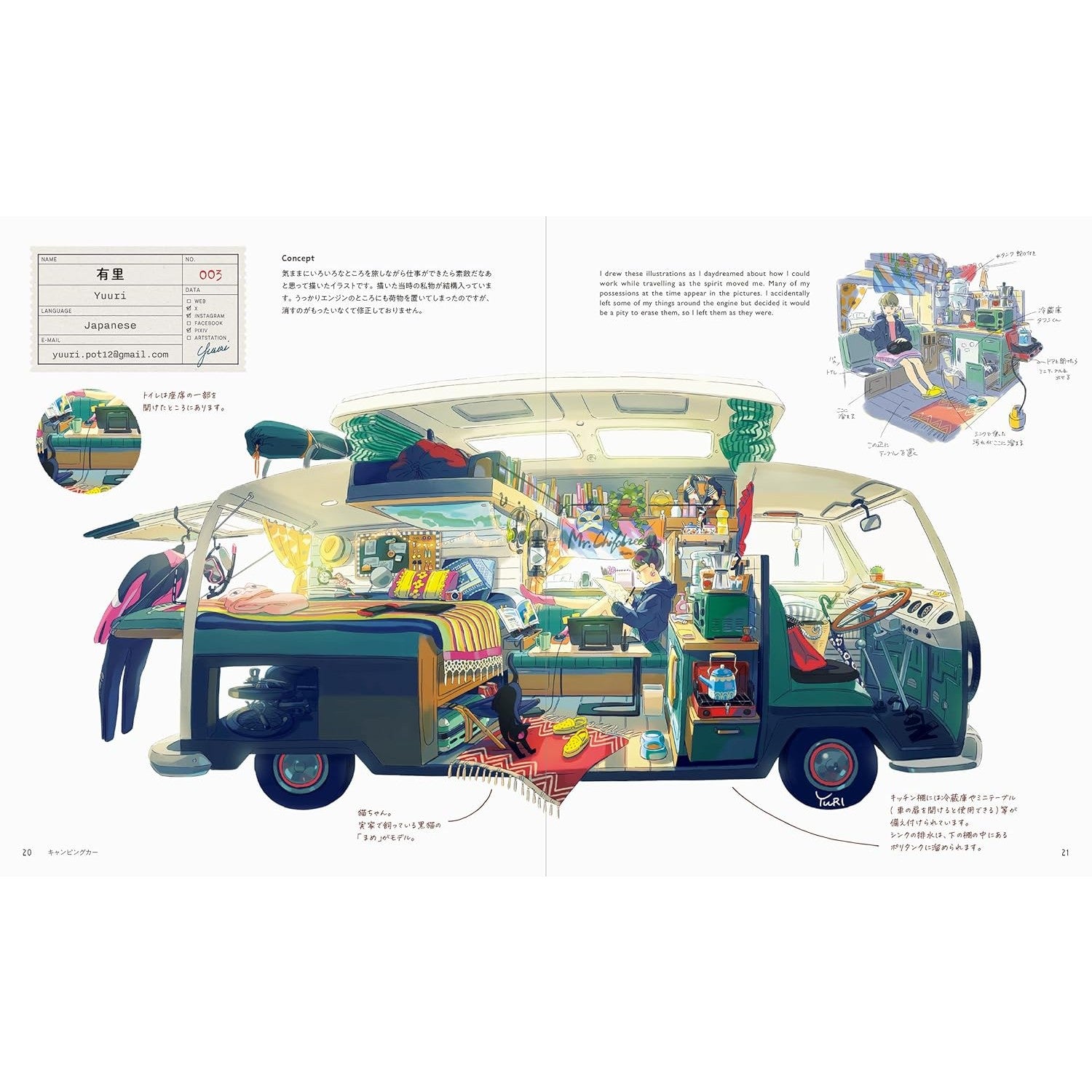 Miniature Worlds: Files of Illustrators Who Draw Small Fantasy Worlds