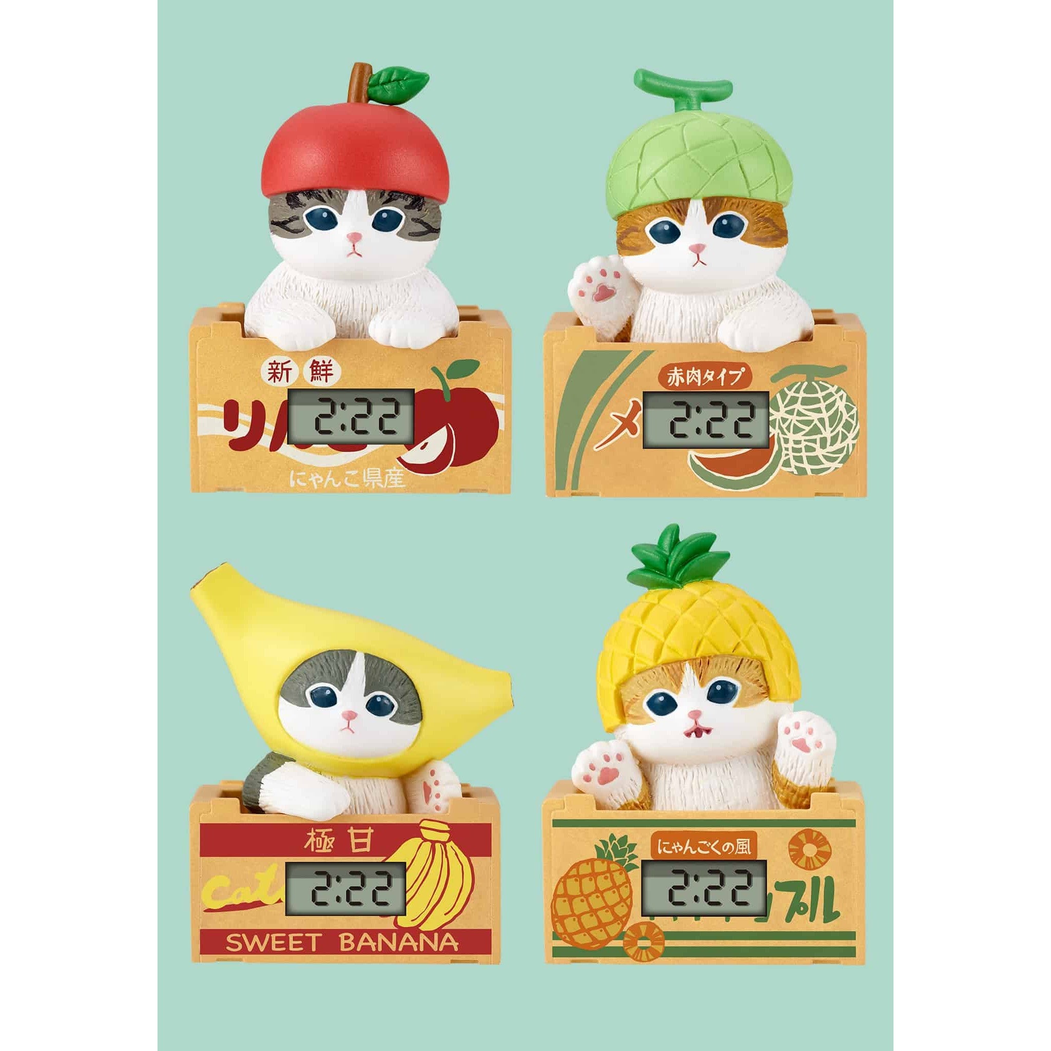 Mofusand Desk Clock Cat Blindbox 