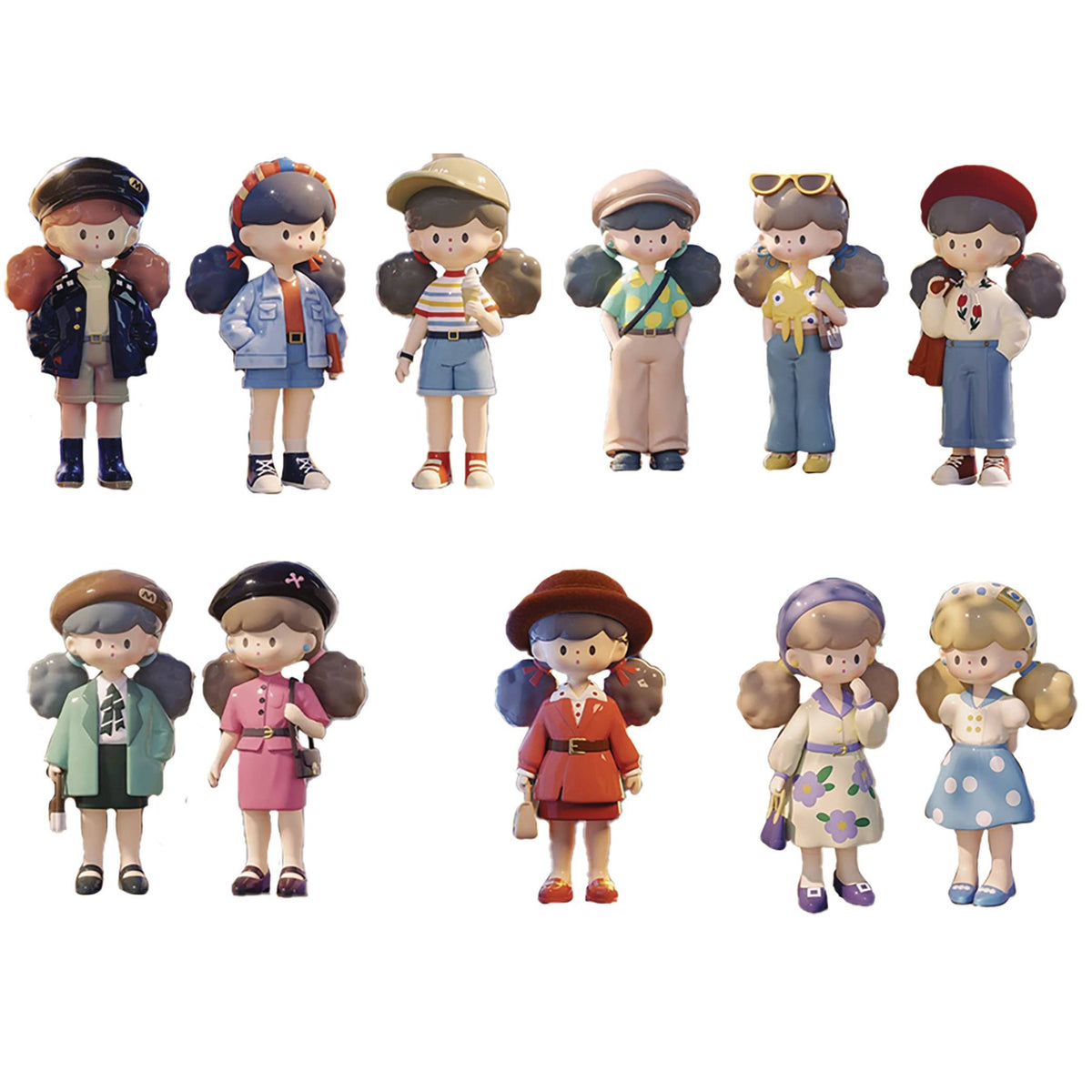 Molinta Retro Girls Blindbox Figure – Atomic Books