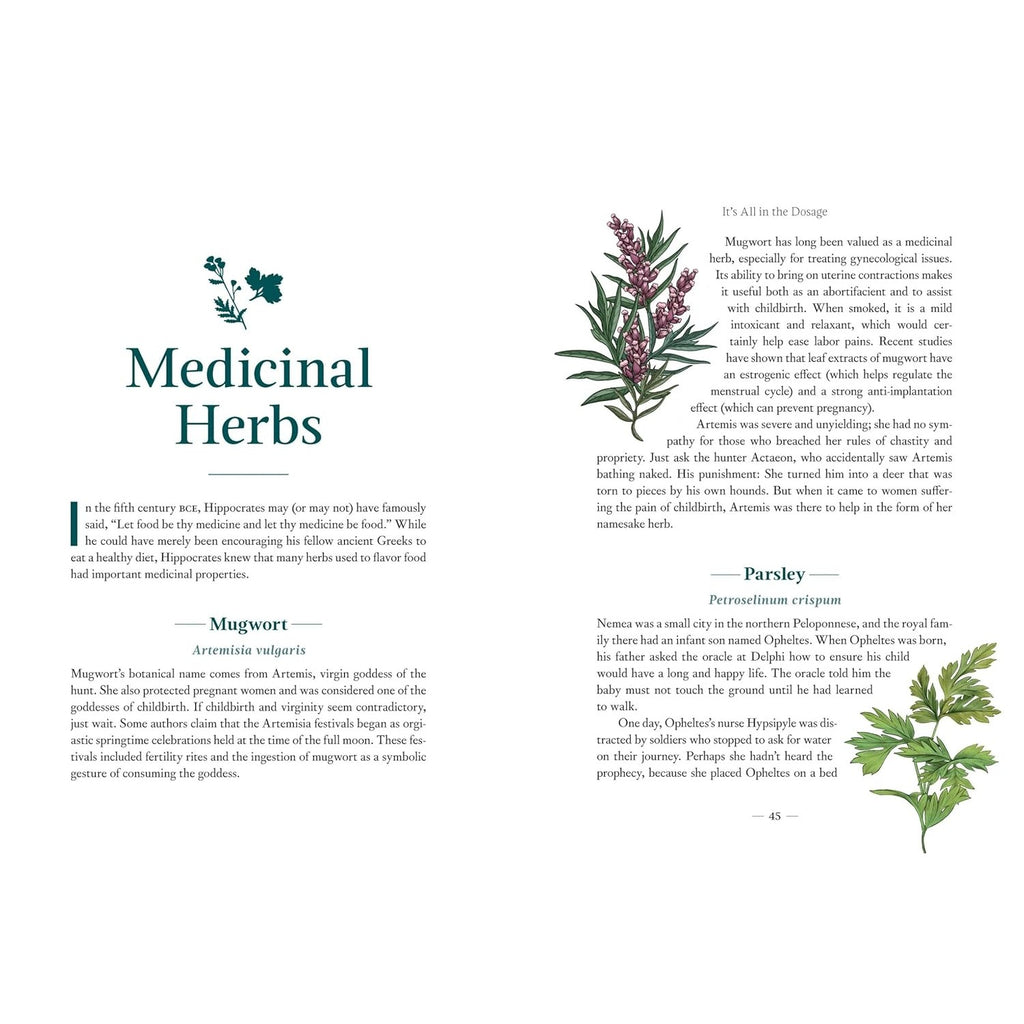 Mythic Plants: Potions and Poisons from the Gardens of the Gods