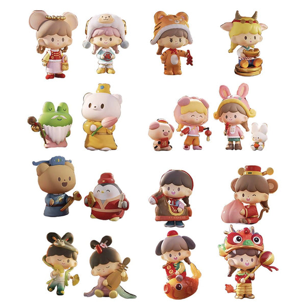 New Year In Apple Village Blindbox Figure