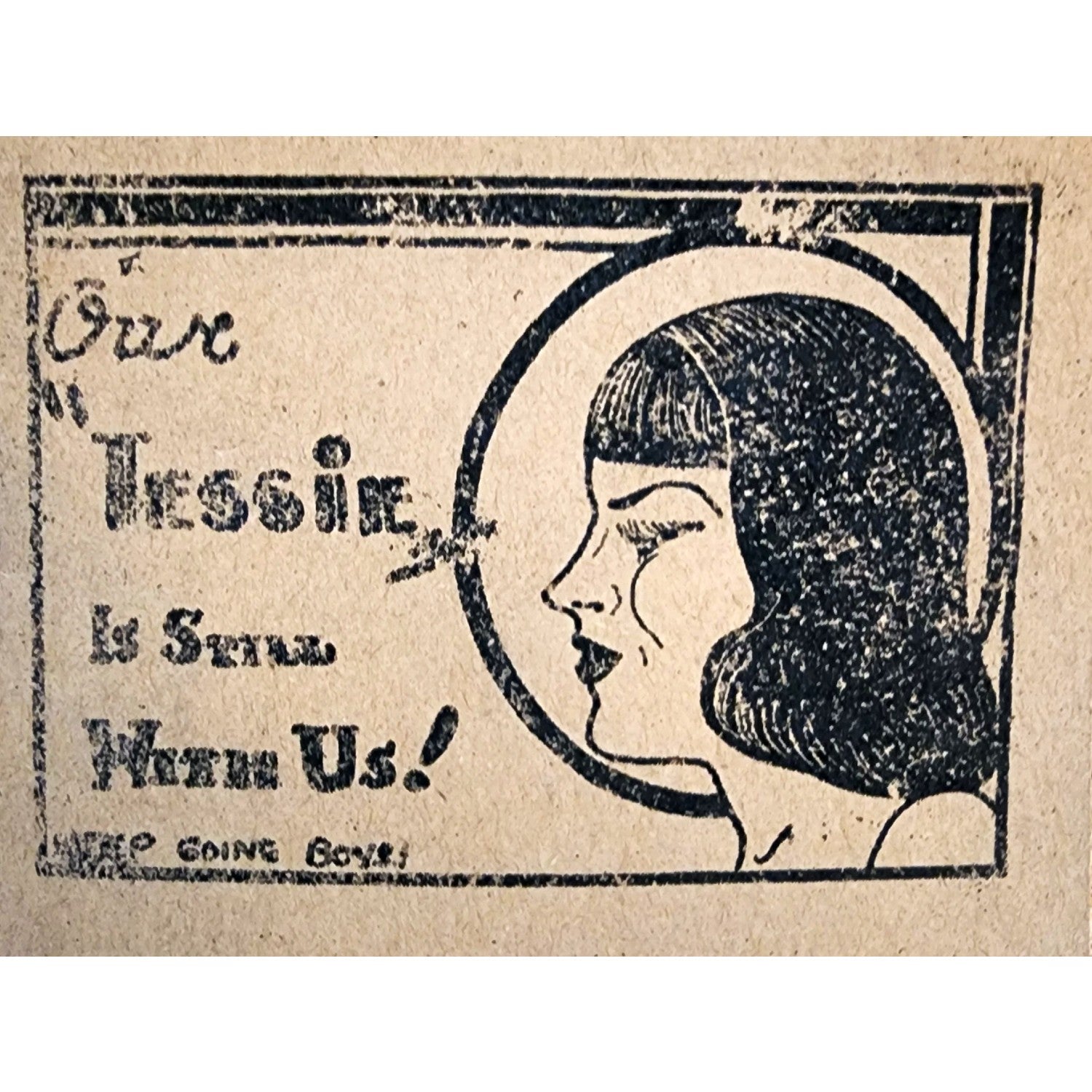 Our Tessie Is Still With Us!