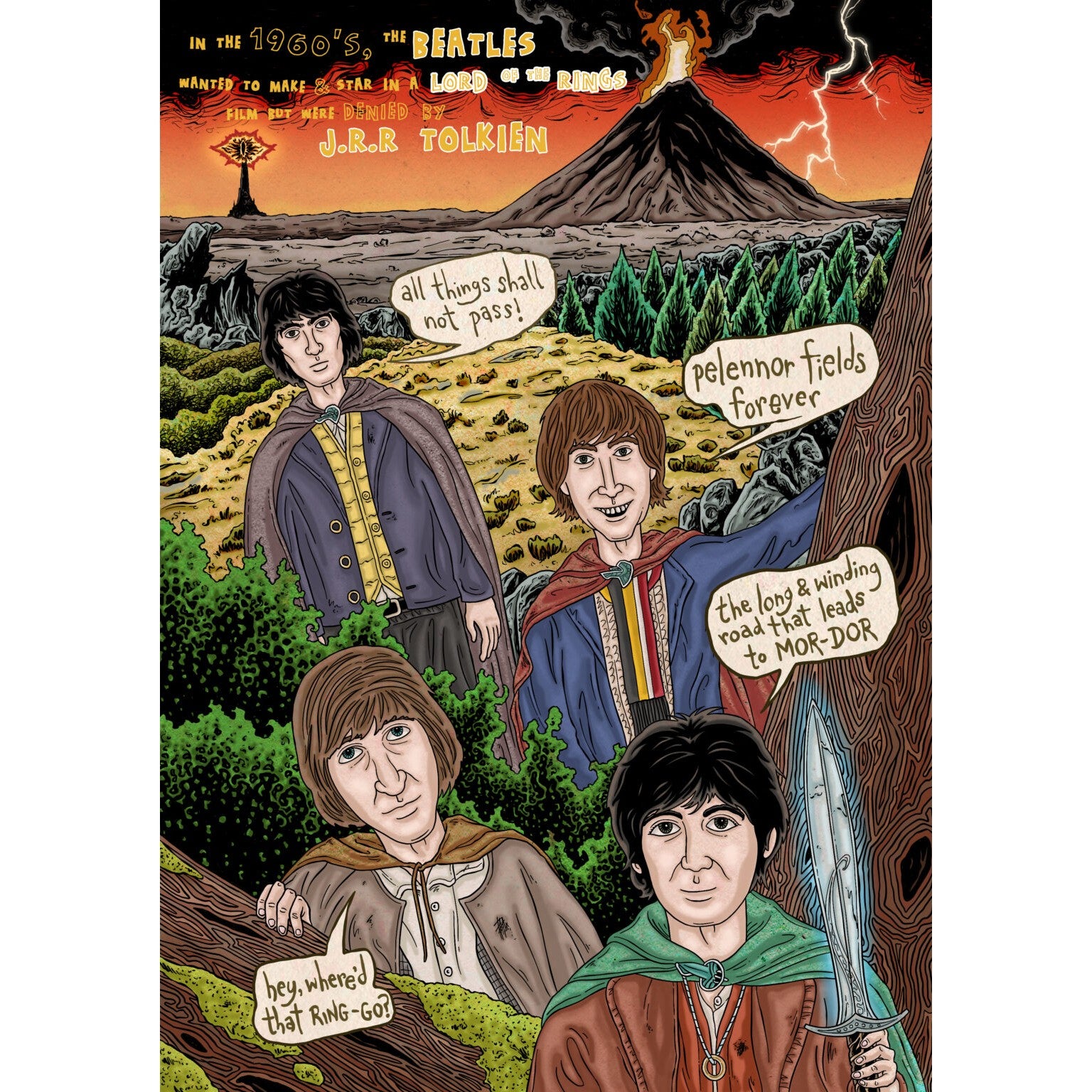 An Illustrated Book Of Pointless Movie Facts