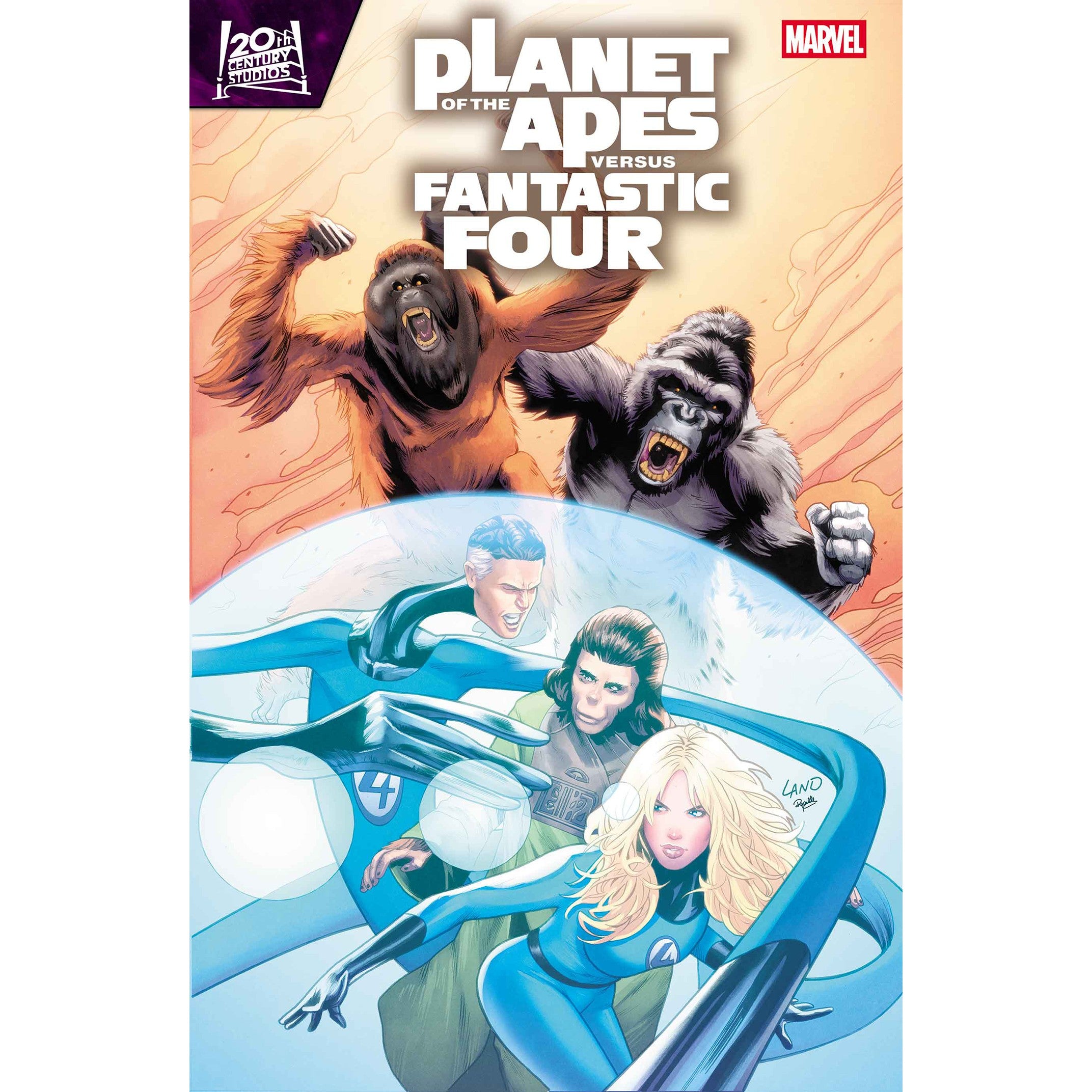 Planet Of The Apes Vs. Fantastic Four #3