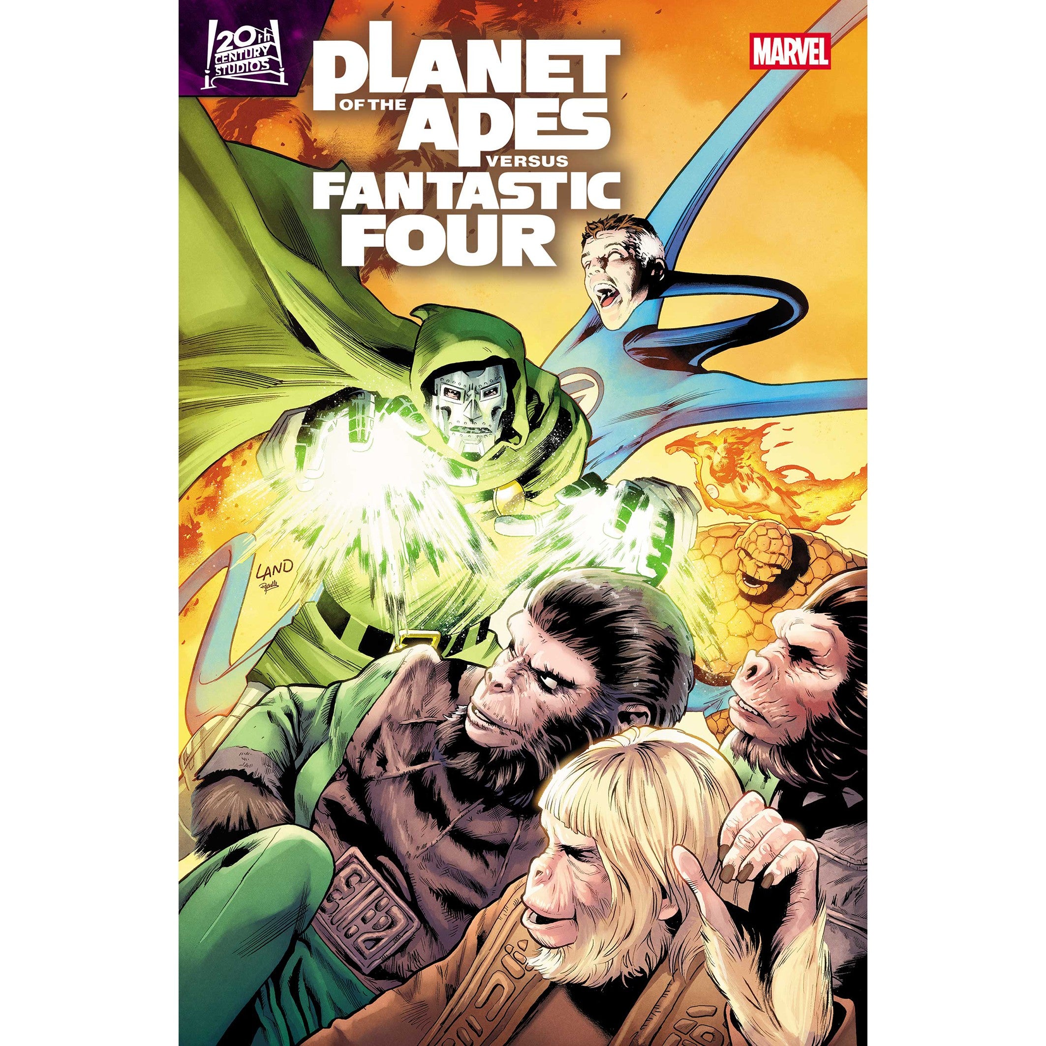 Planet Of The Apes Vs. Fantastic Four #4