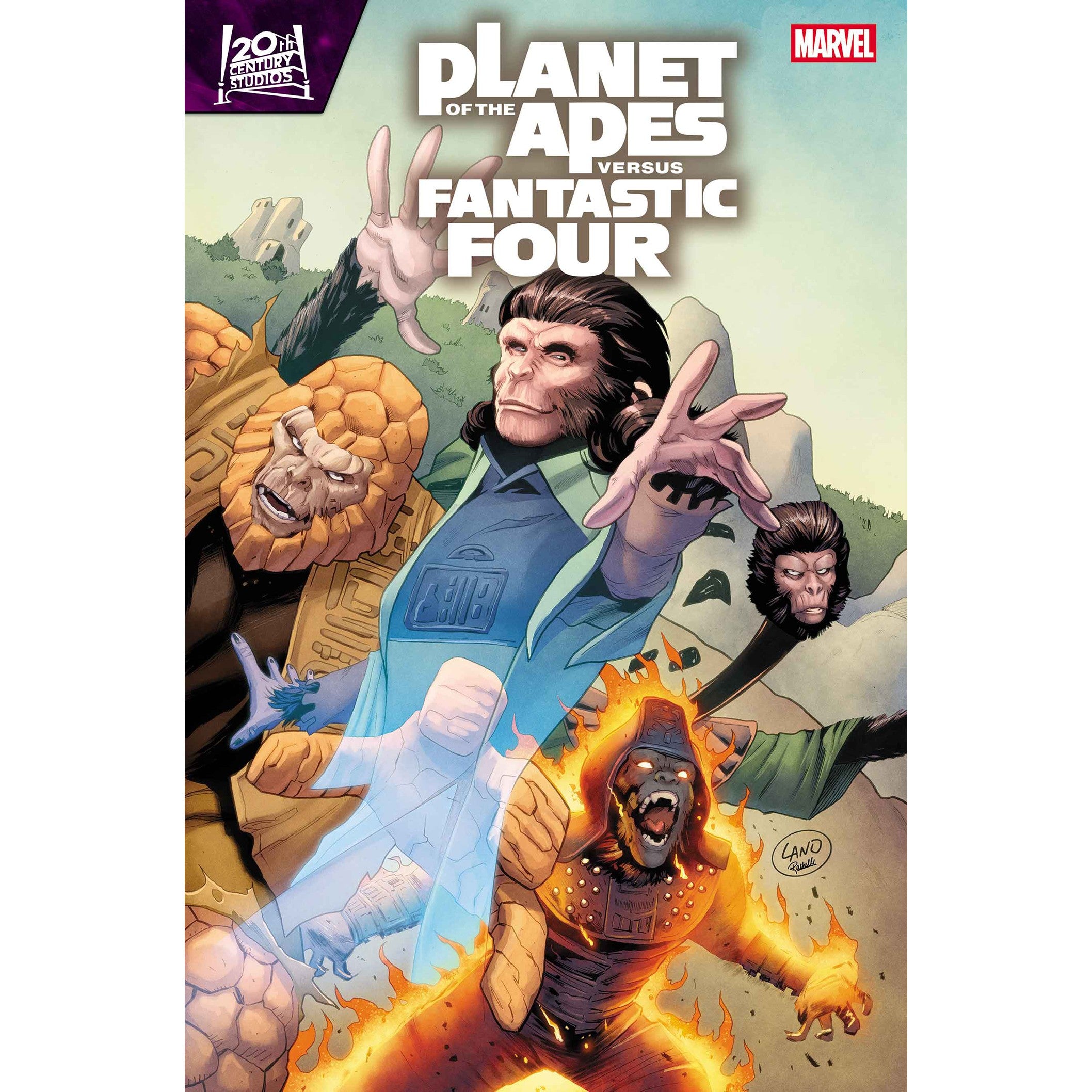 Planet Of The Apes Vs. Fantastic Four #2