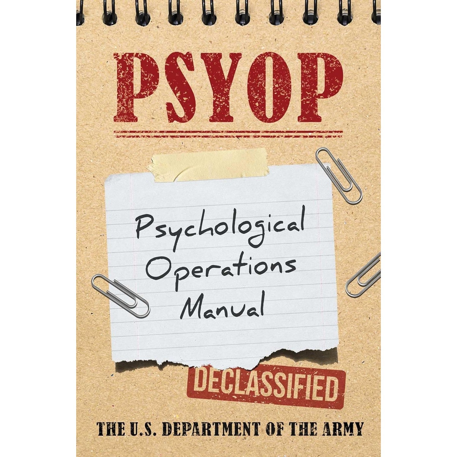 PSYOP: Psychological Operations Manual