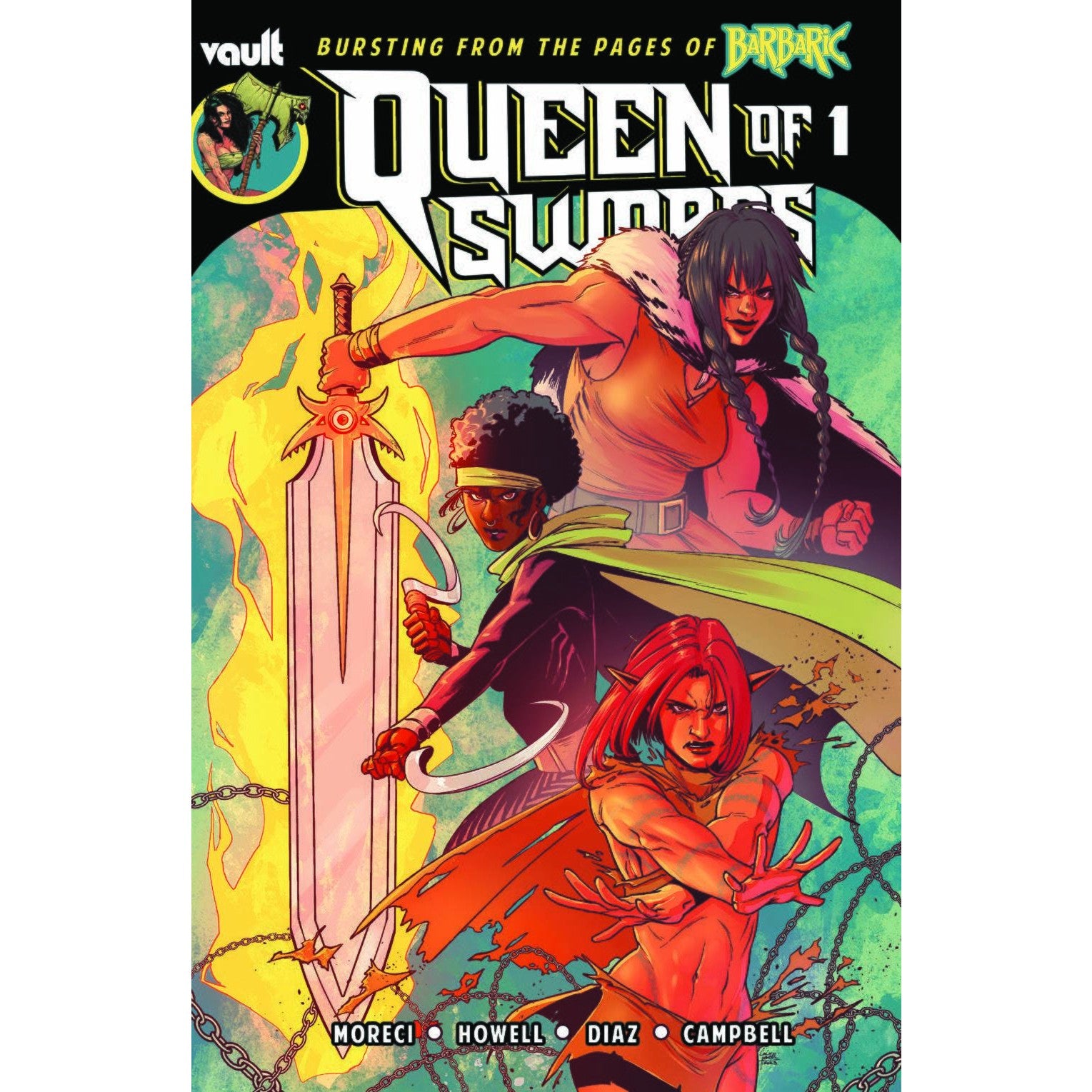 Queen Of Swords: A Barbaric Story #1