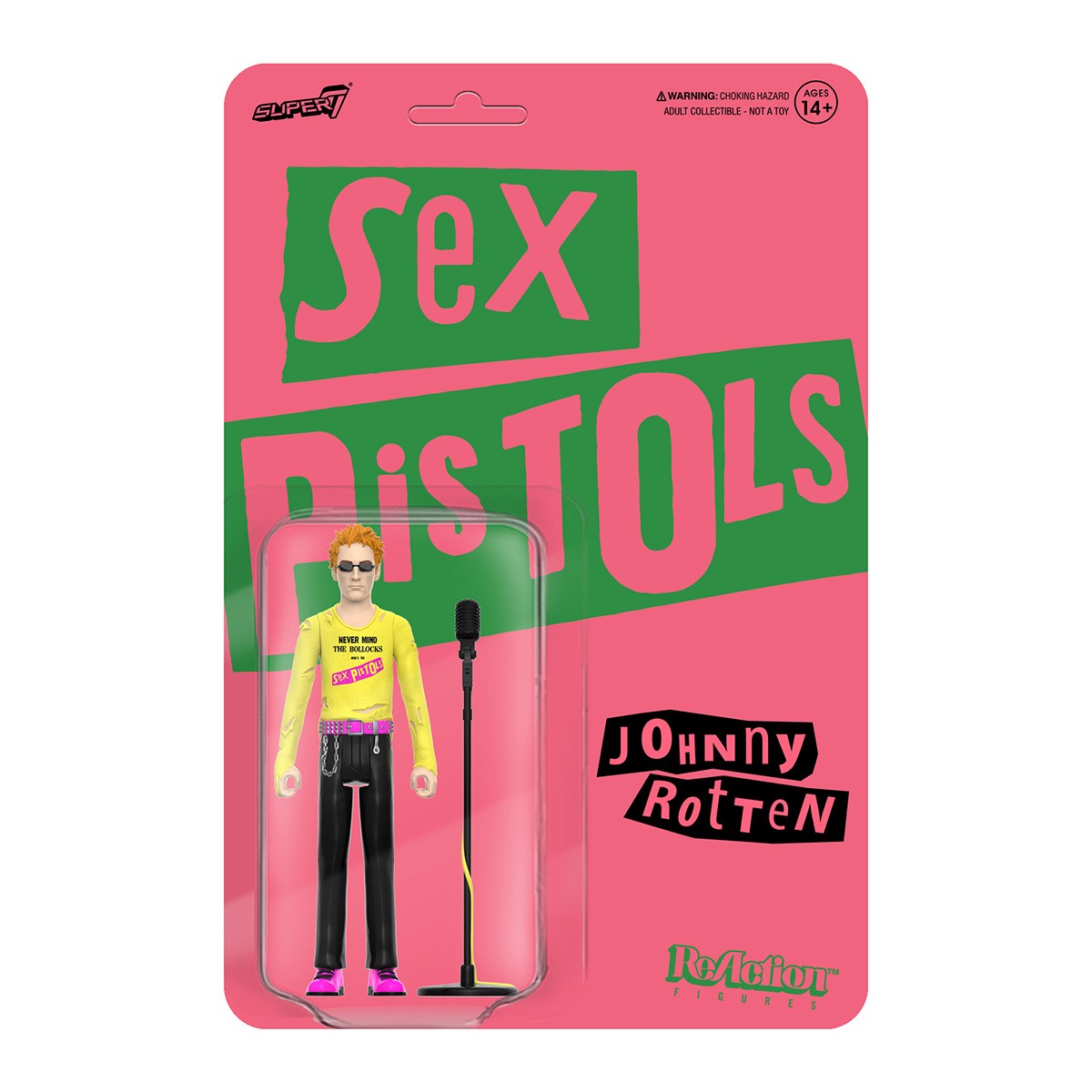 ReAction: Sex Pistols Johnny Rotten Figure – Atomic Books