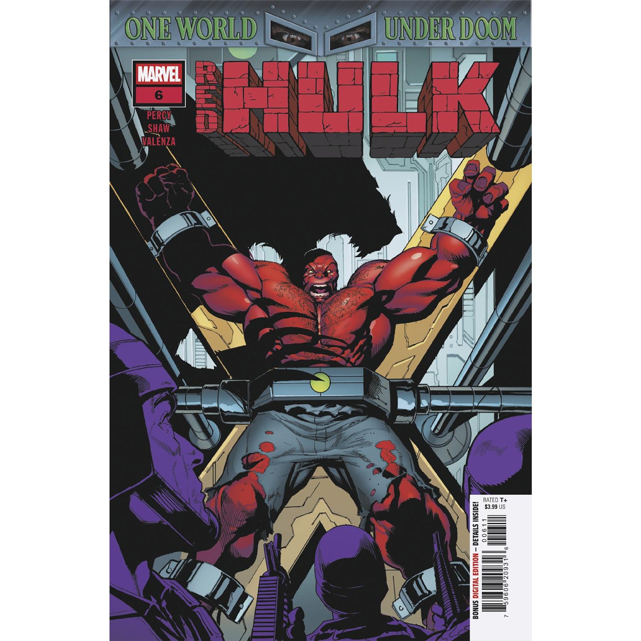 Red Hulk #6 cover