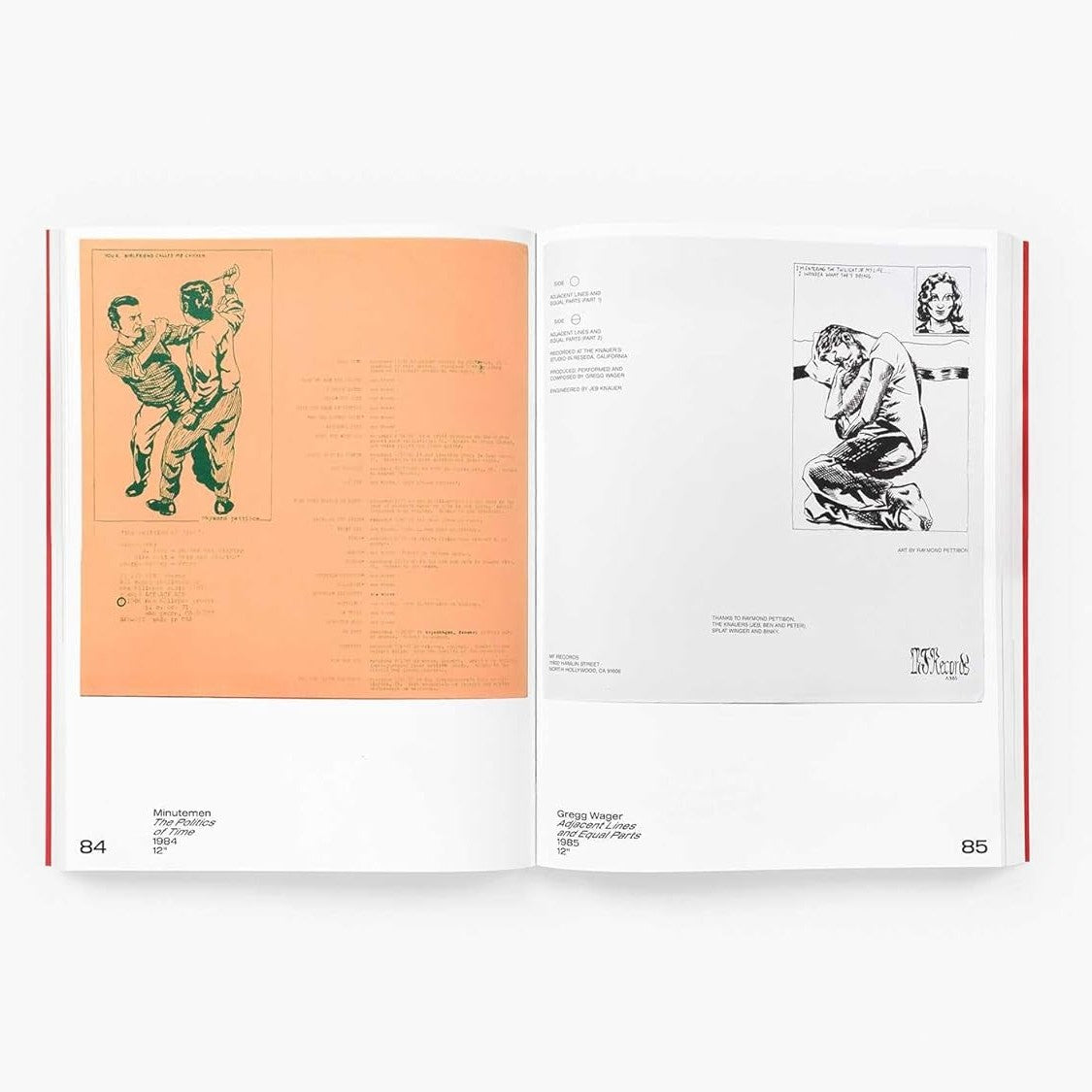Nervous Breakdown: Raymond Pettibon: Album Covers 