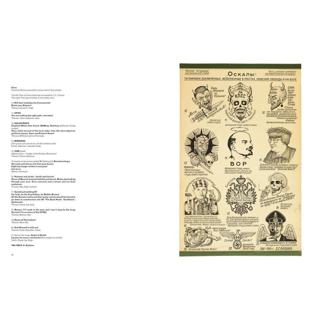Russian Criminal Tattoo Archive