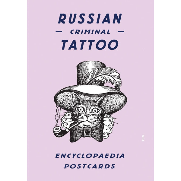 Russian Criminal Tattoo Encyclopaedia Postcard Set