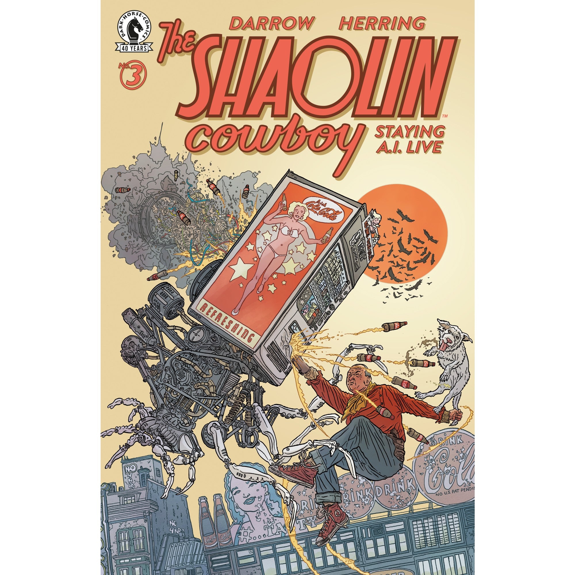 Shaolin Cowboy: Staying A.I.Live #3 [PRE-ORDER 09/16]