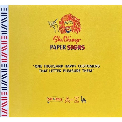 She Chimp Sign Painting