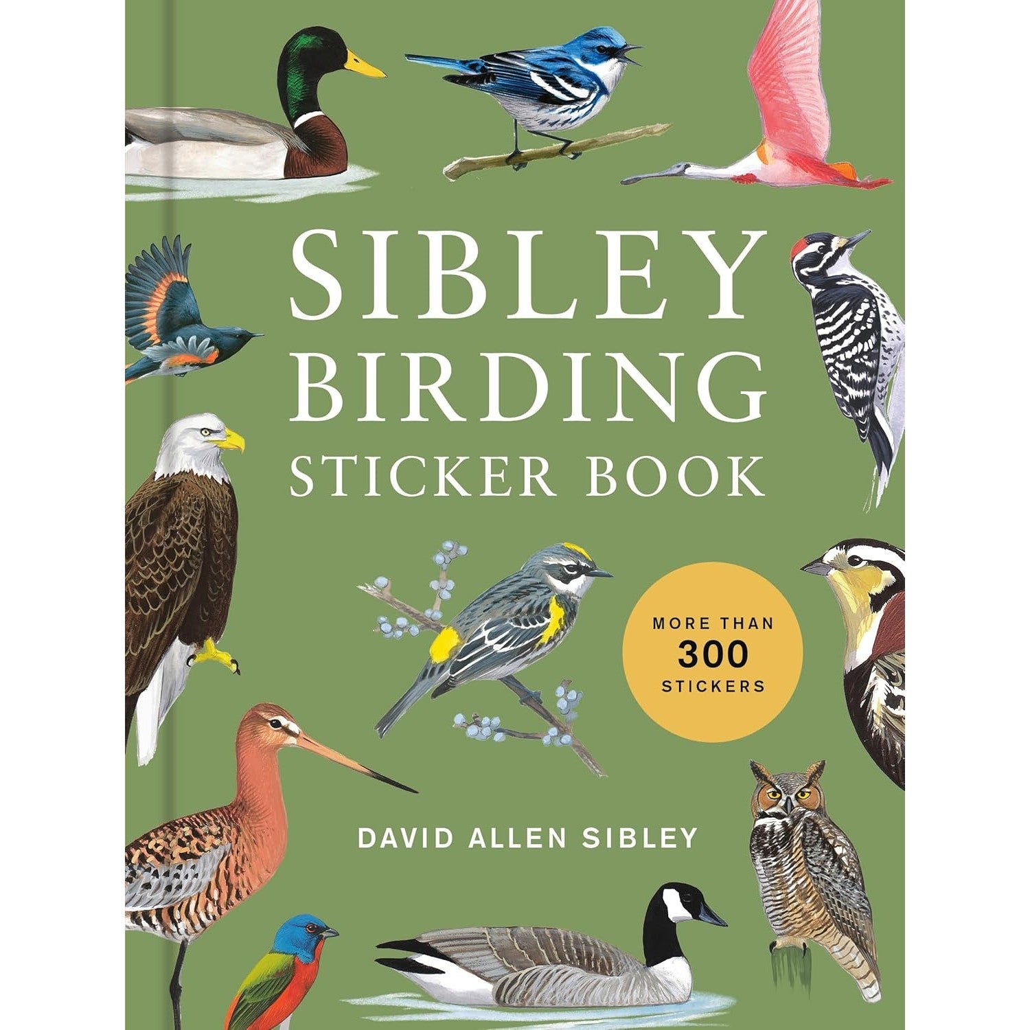 Sibley Birding Sticker Book