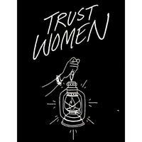 Trust Women Sticker