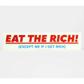 Eat The Rich Sticker