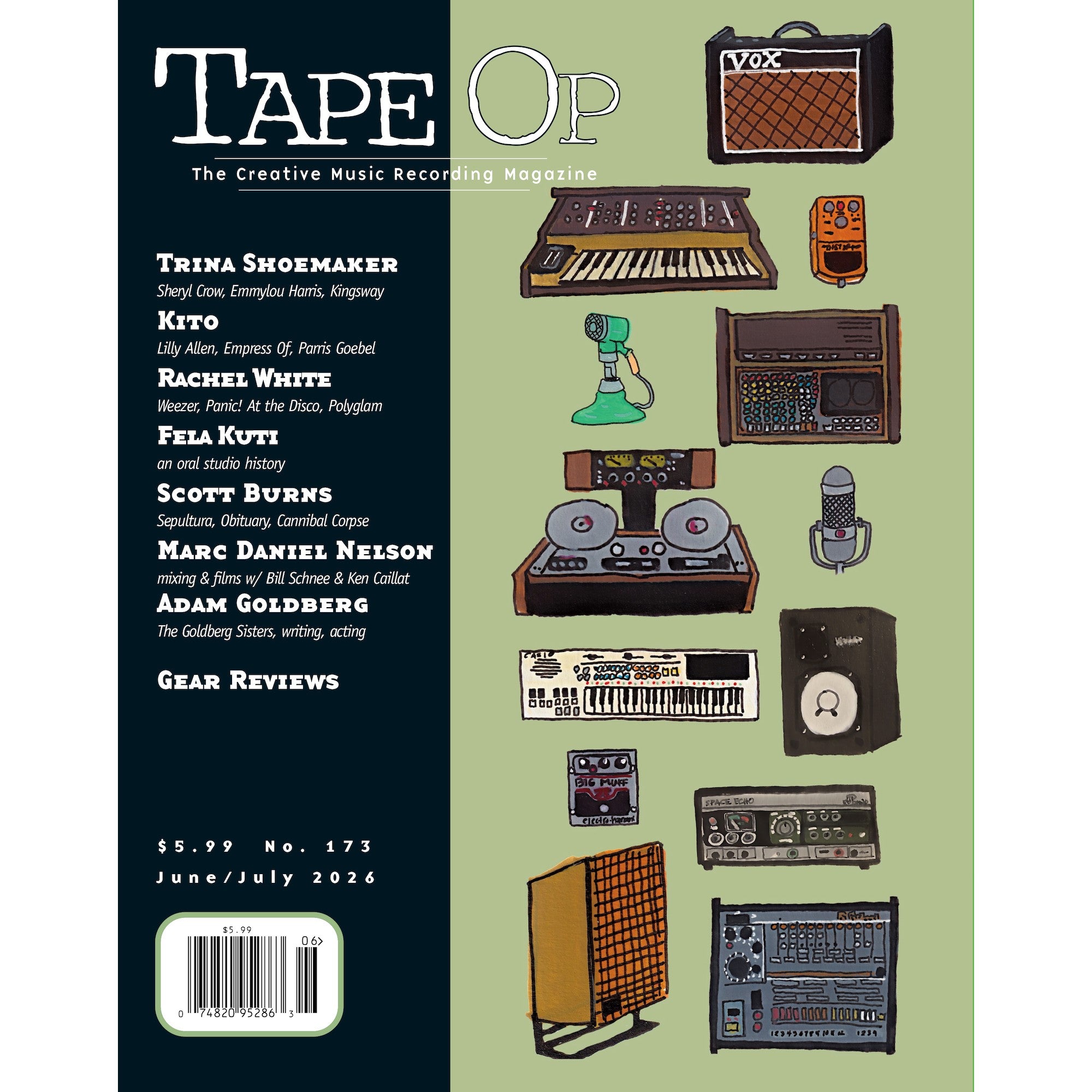 Tape Op Magazine #173