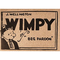 J. Wellington Wimpy In "Beg Pardon"