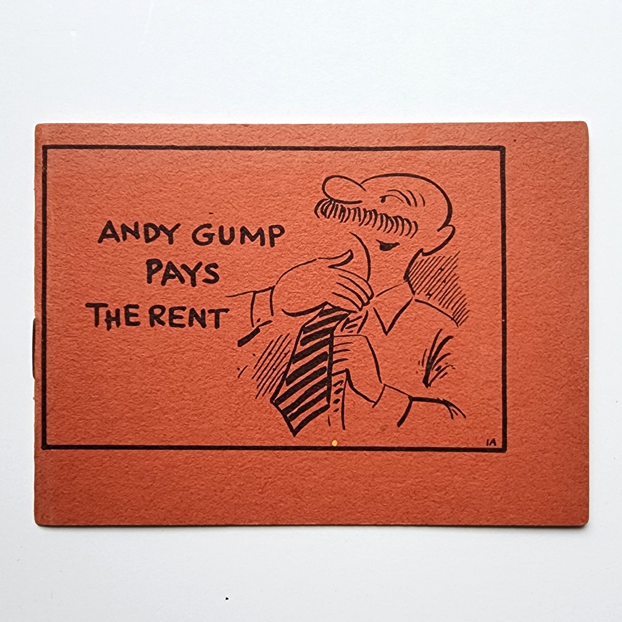 Andy Gump Pays The Rent